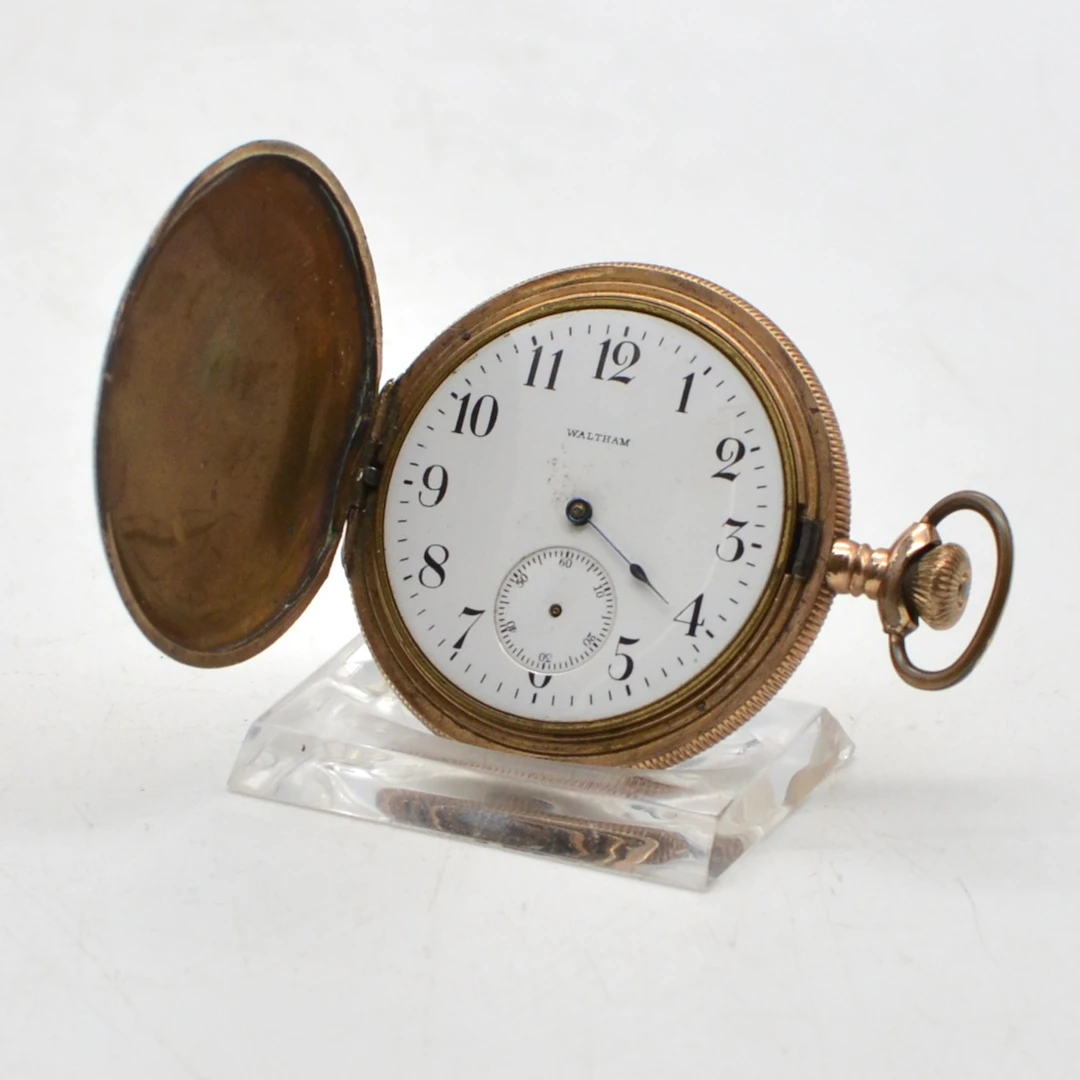 AMERICAN WALTHAM, PHILADELPHIA WATCH CASE, TASCHENUHR, VERGOLDETES