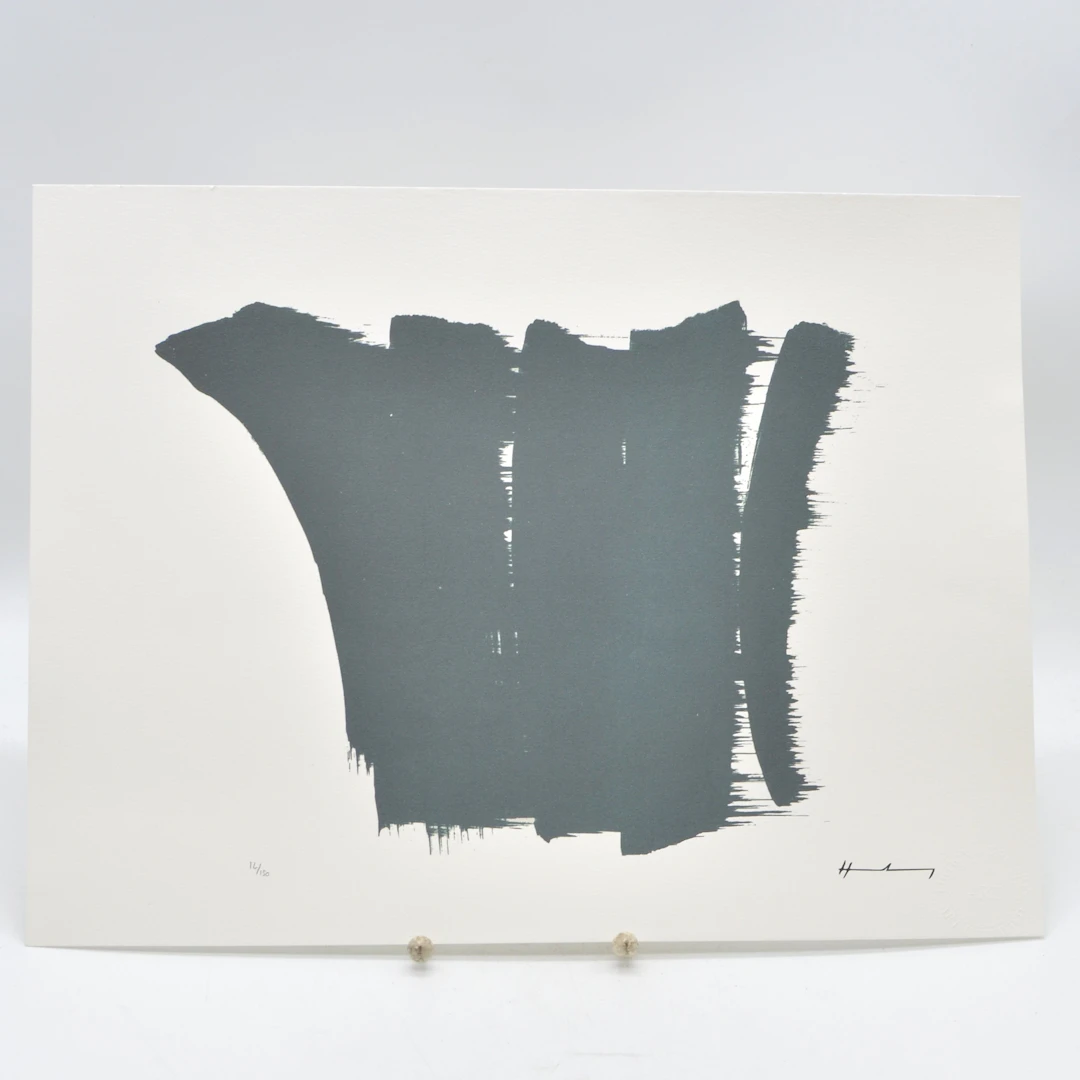 HANS HARTUNG. NACH. OHNE TITEL (1965), FARBLITHOGRAPHIE, NR. 14 VON