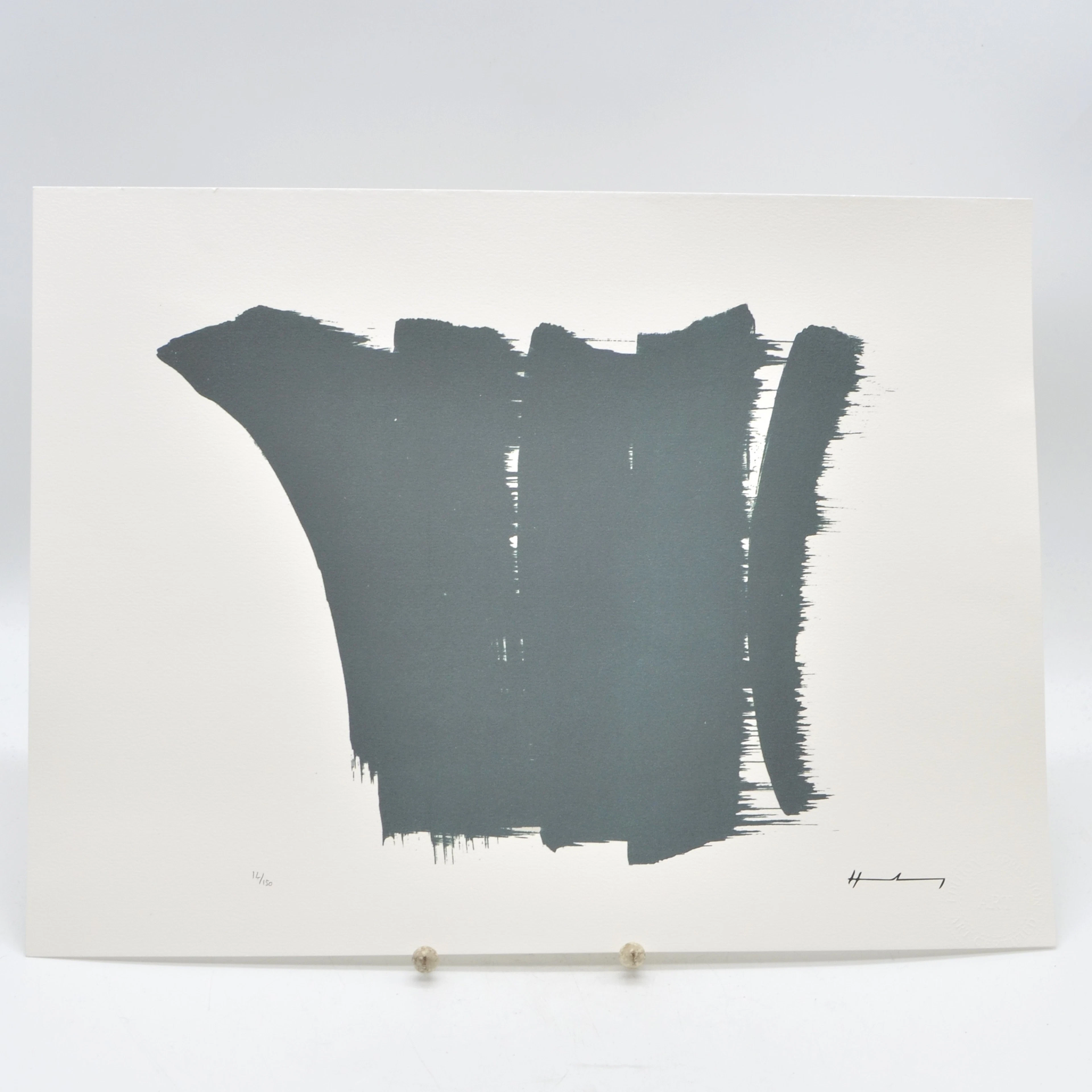 HANS HARTUNG. NACH. OHNE TITEL (1965), FARBLITHOGRAPHIE, NR. 14 VON