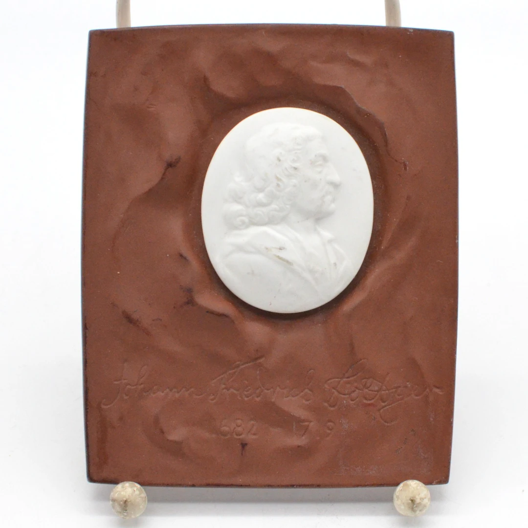 STAATLICHE PORZELLANMANUFAKTUR MEISSEN, 300. JUBILÄUMSPLAKETTE VON