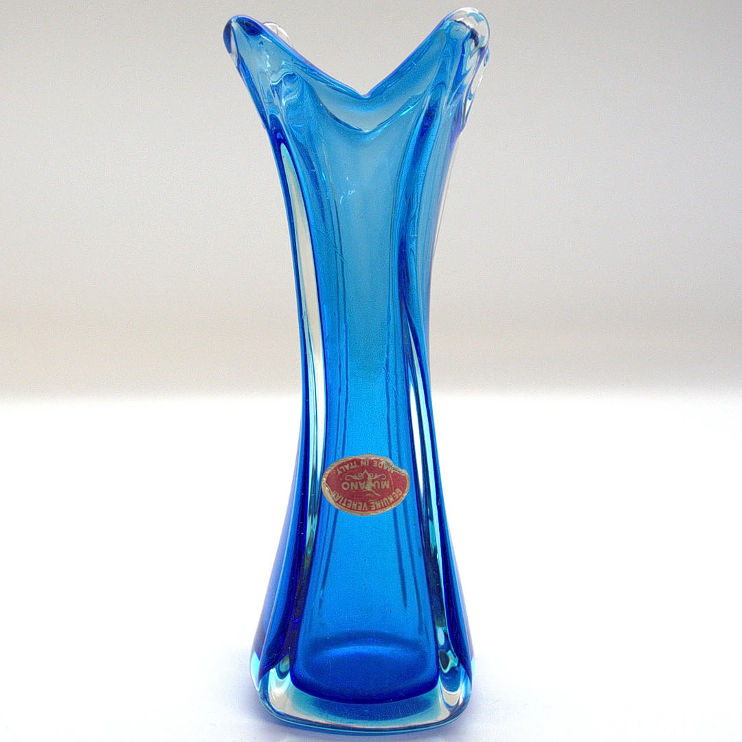 ARCHIMEDE SEGUSO. VASE AUS MURANO-GLAS, FÜR VETRI D'ARTE, SOMMERSO