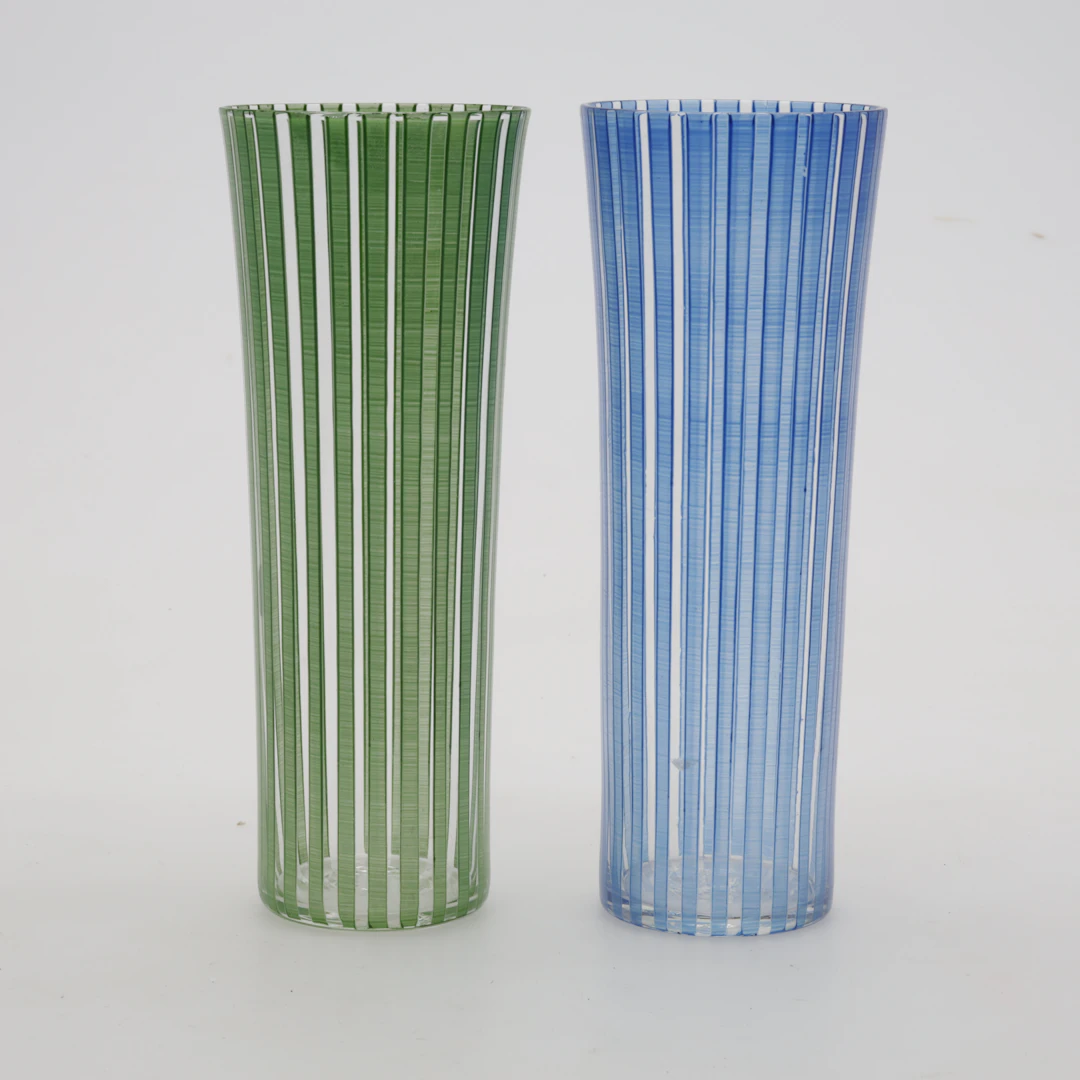 BENGT ORUP. GLAS 2 st "strikt" Johansfors.