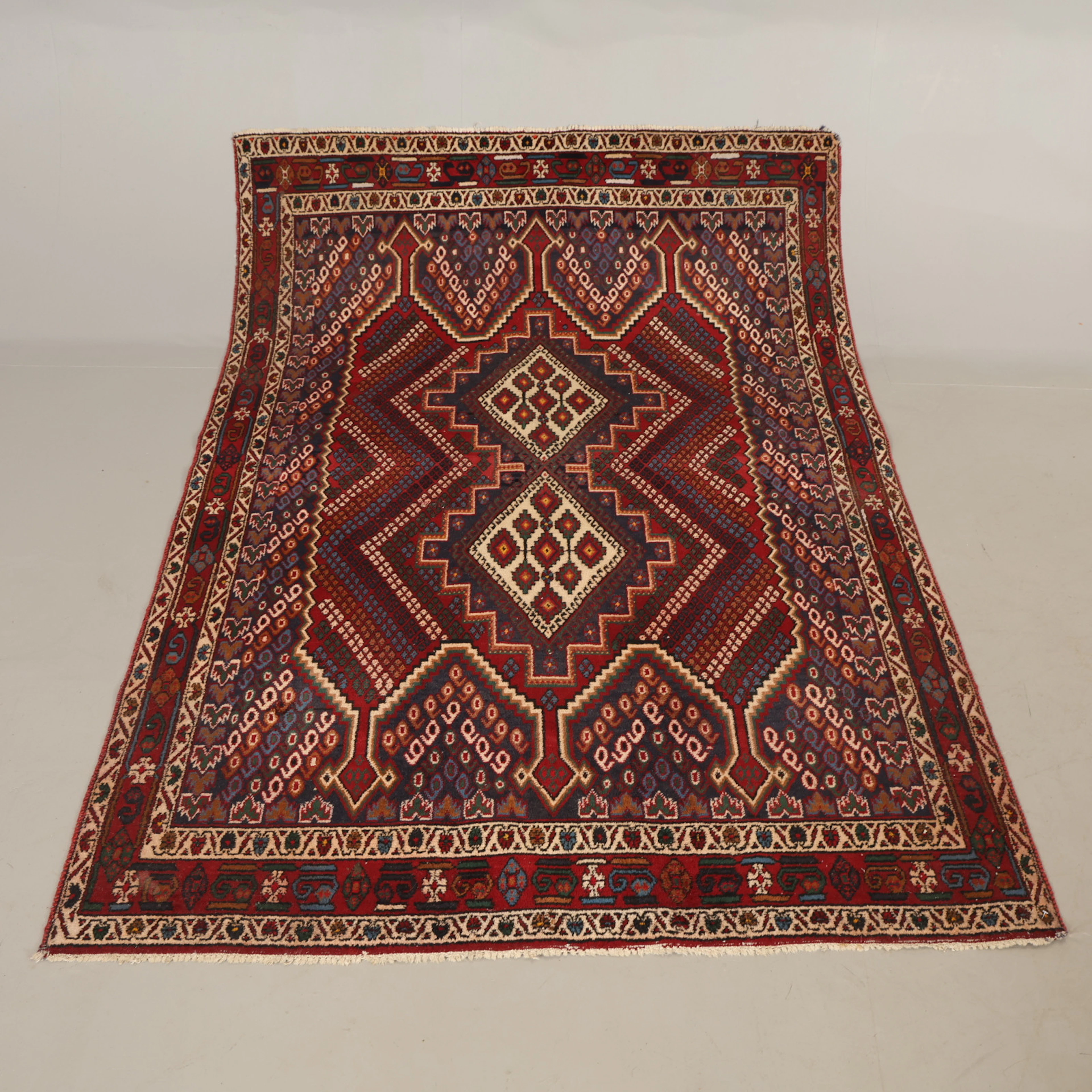 MATTA handknuten Persien Afshar 210x143 cm.