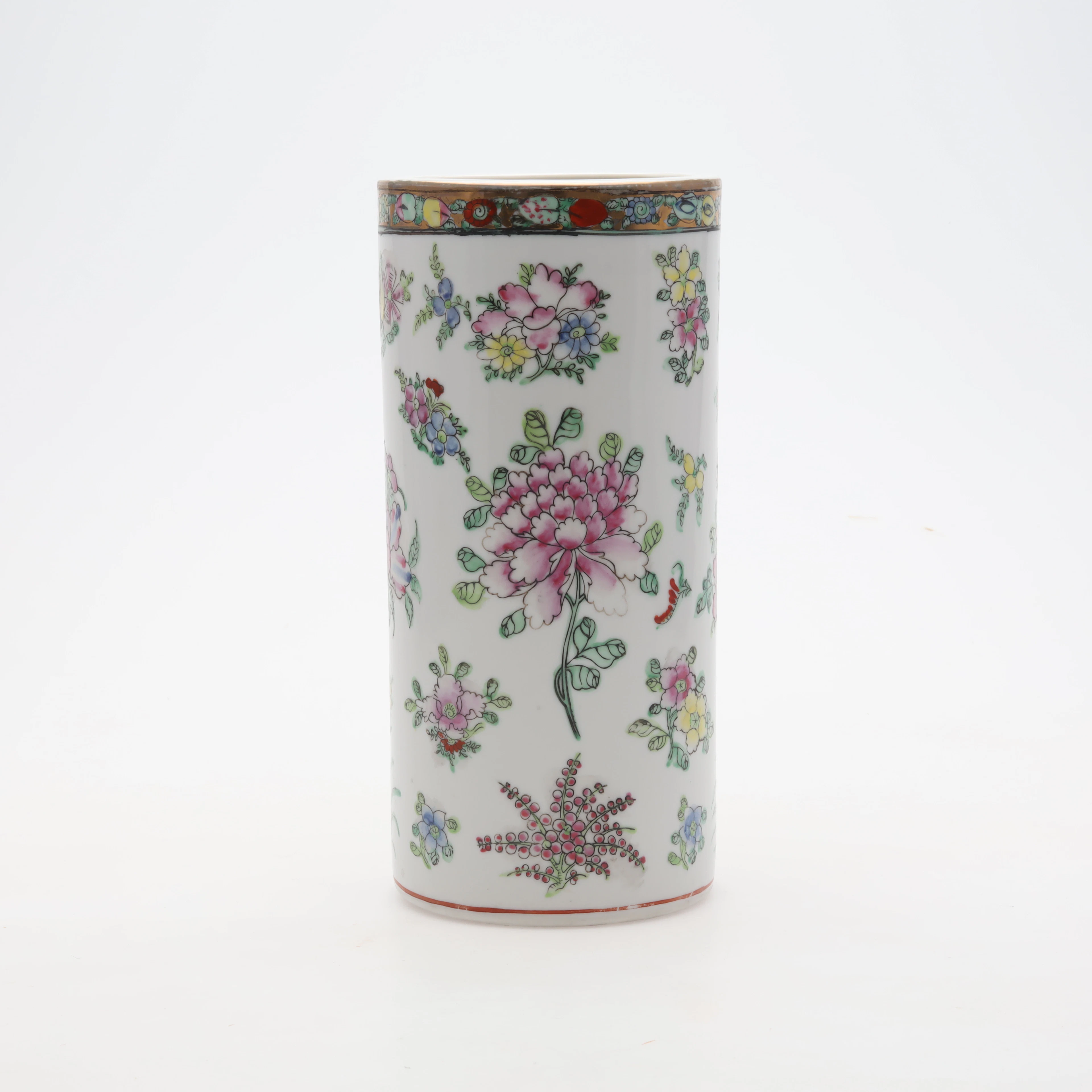 PENSELVAS, porslin, "Penselvas, så kallad Brush pot" Kina 1900-tal.