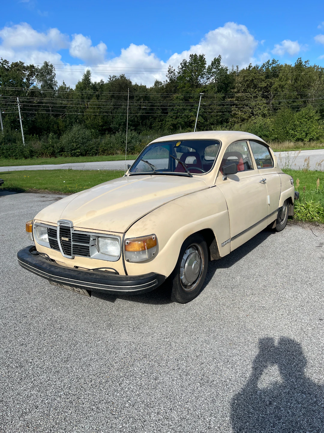 BIL Saab 96GL manuell bensin 1978.