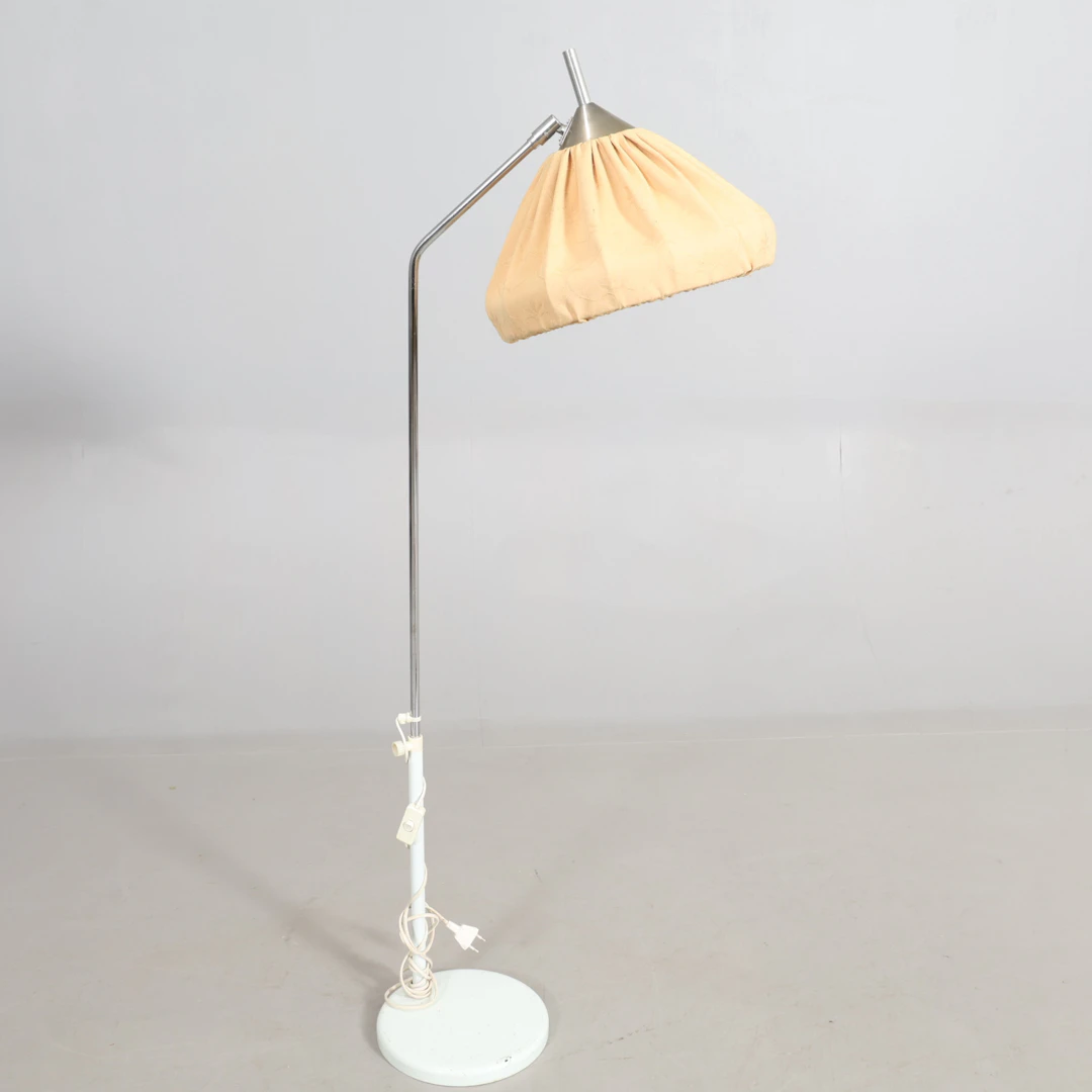 GOLVLAMPA metall 1900-talets mitt.