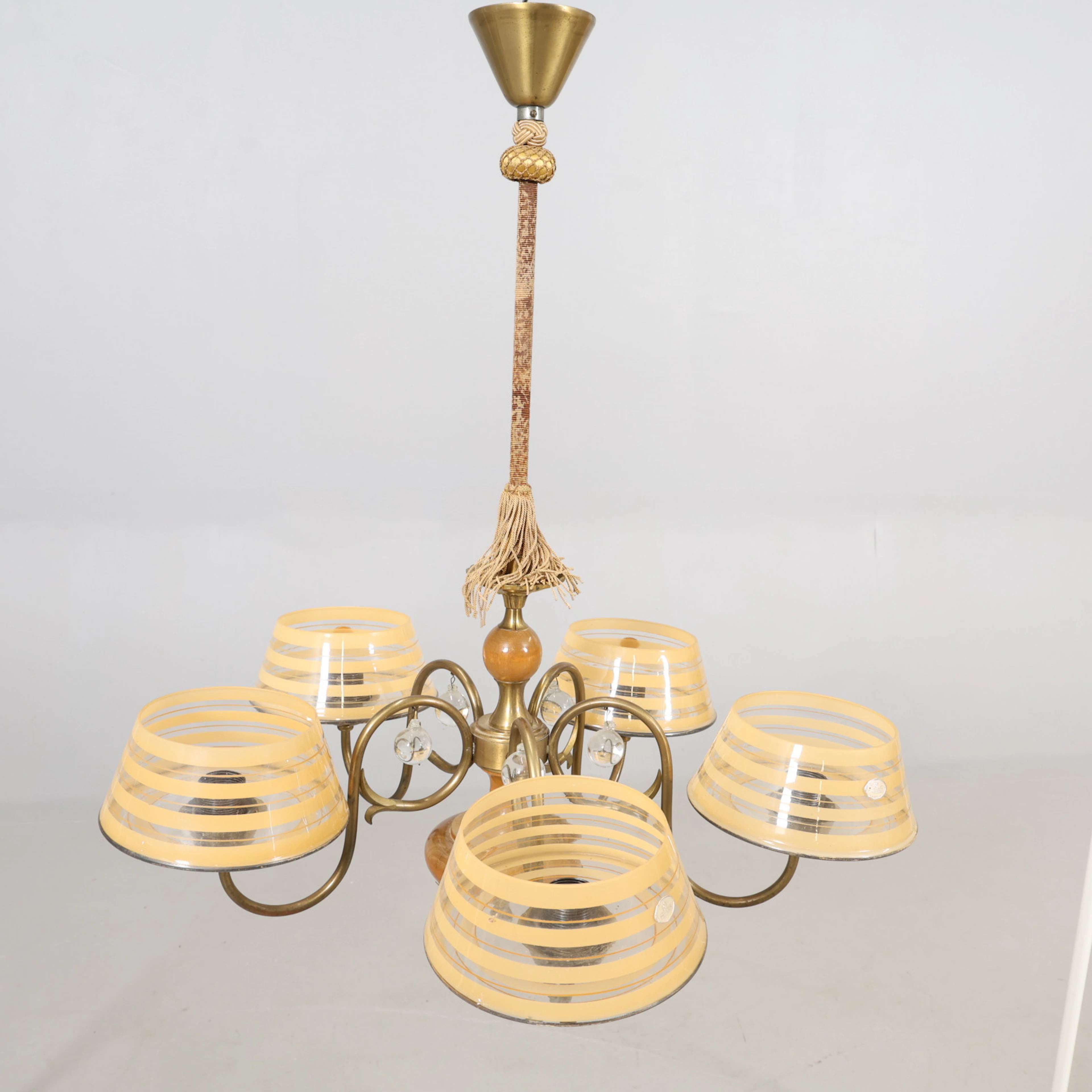 TAKLAMPA, art deco, Meissen.