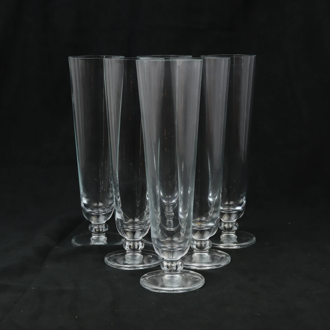 ÖLGLAS, 6 st, glas, nutida.