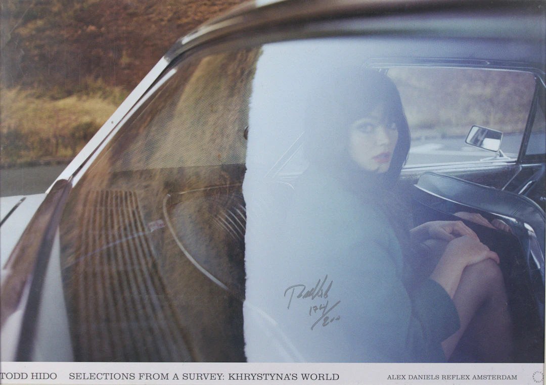 TODD HIDO. Affisch, "Selections from a survey: Khrystyna's World"