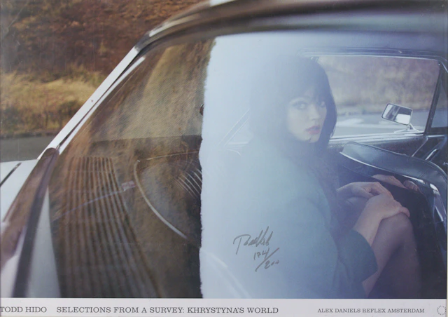 TODD HIDO. Affisch, "Selections from a survey: Khrystyna's World"