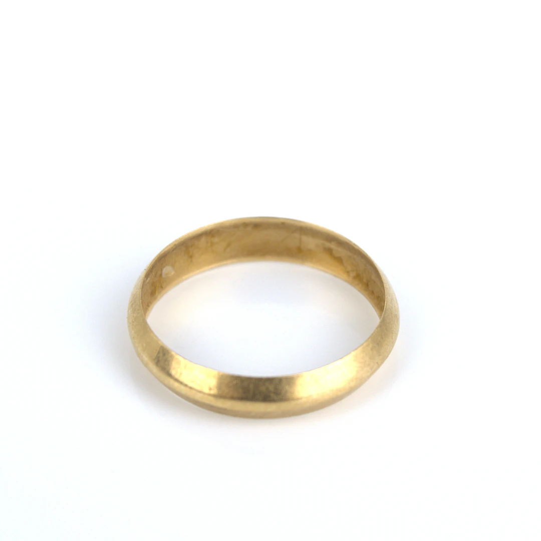 VIGSELRING, guld 18k, Juvelerare Axel Larson AB, Helsingborg 1902.