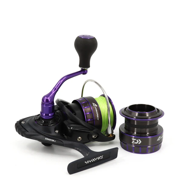 FISKERULLE samt SPOLE, Prorex XR, Daiwa.