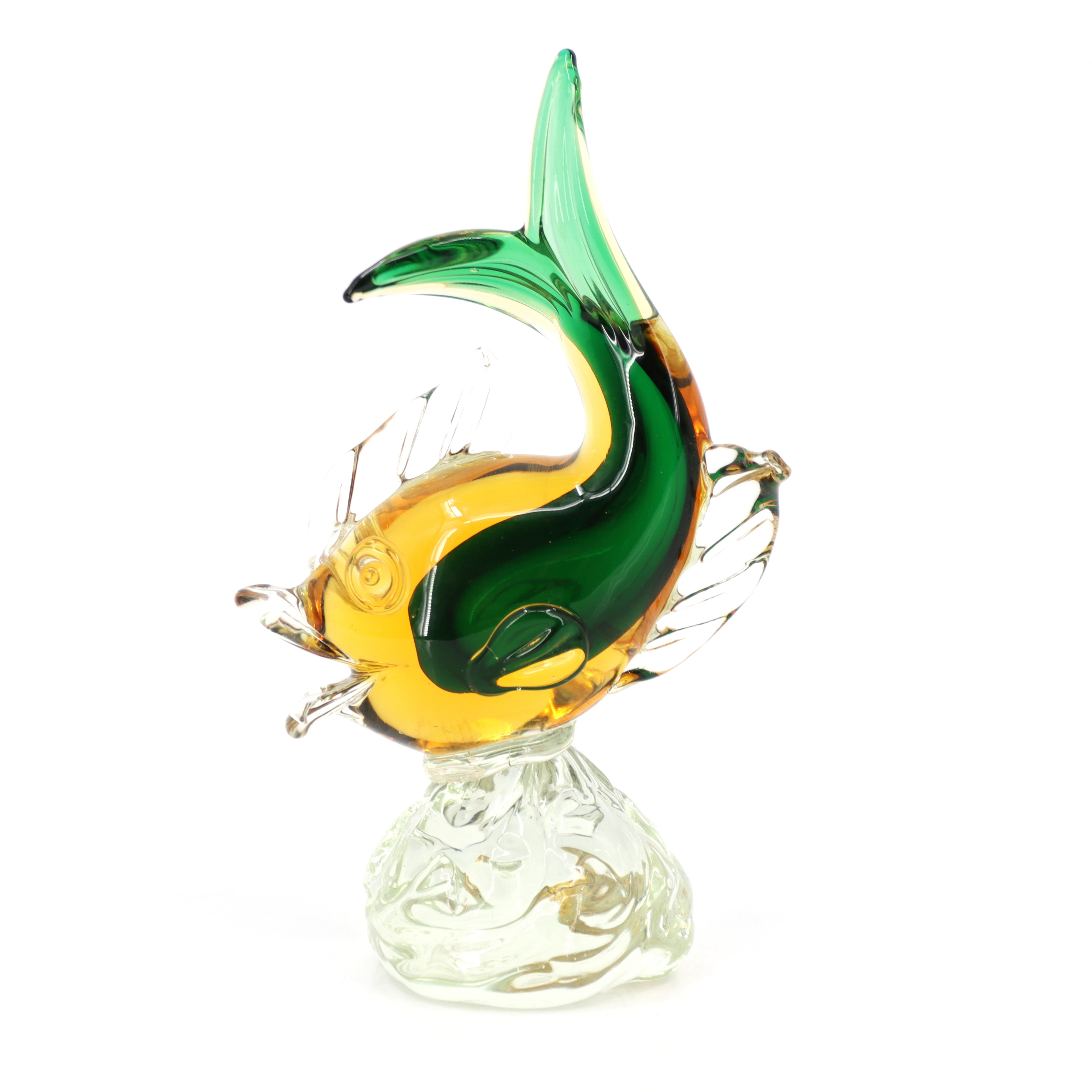 ARCHIMEDE SEGUSO. Fisk, flerfärgat glas, Murano, Italien.