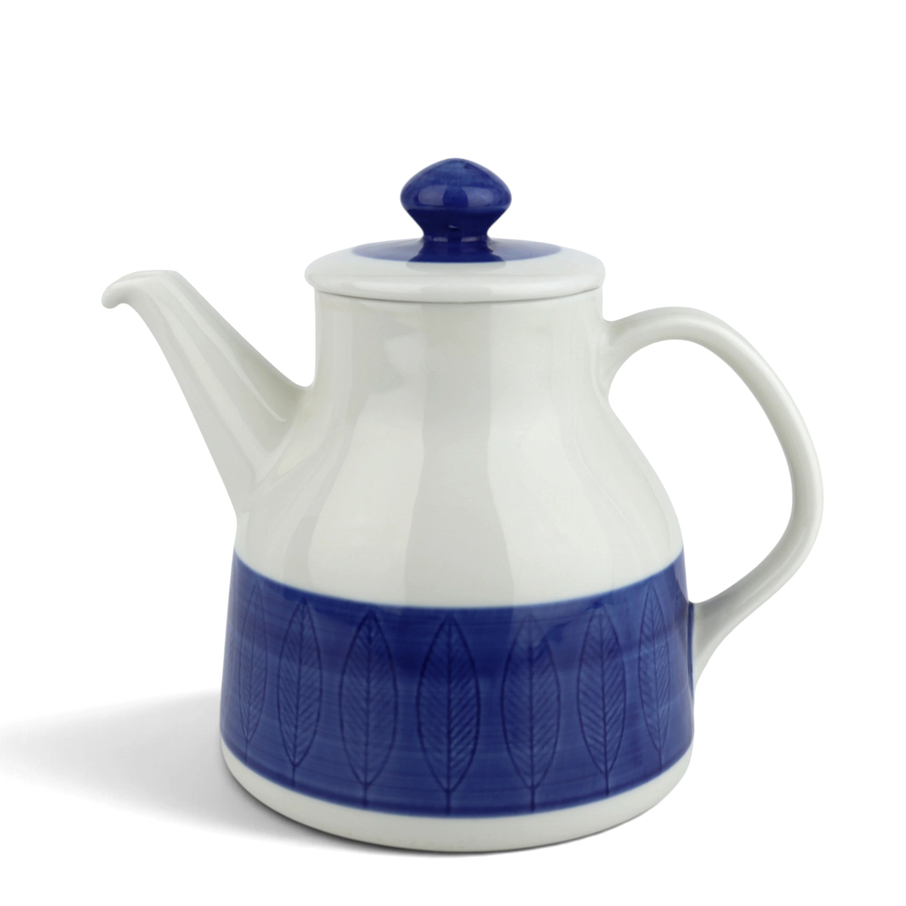 HERTHA BENGTSON. KAFFEKANNA, " Koka Blå ", Rörstrand.