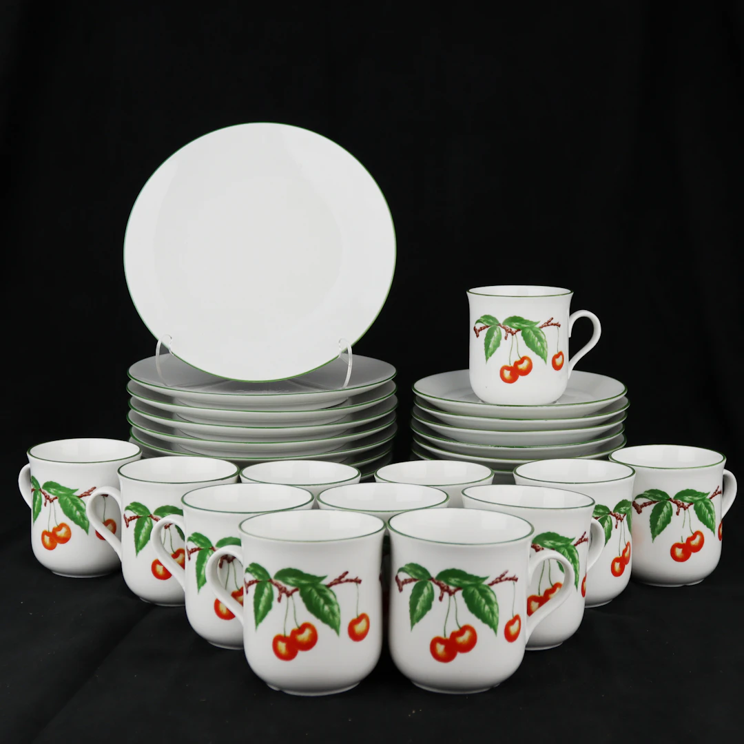 KAFFESERVIS, 36 delar, Eversberg, porslin, Tyskland.