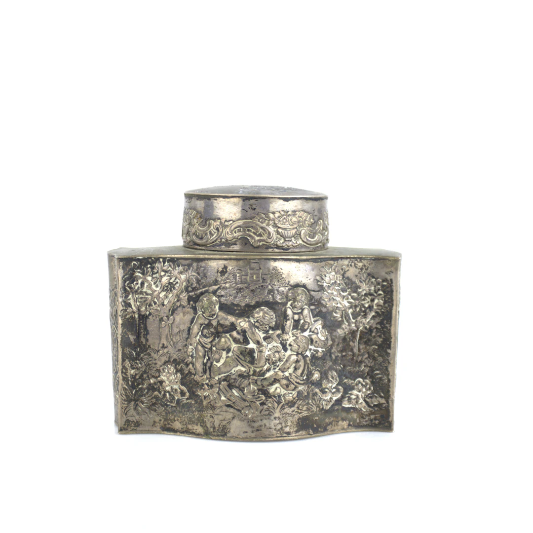 TEDOSA med mönster i relief, silver, Tyskland efter 1888.