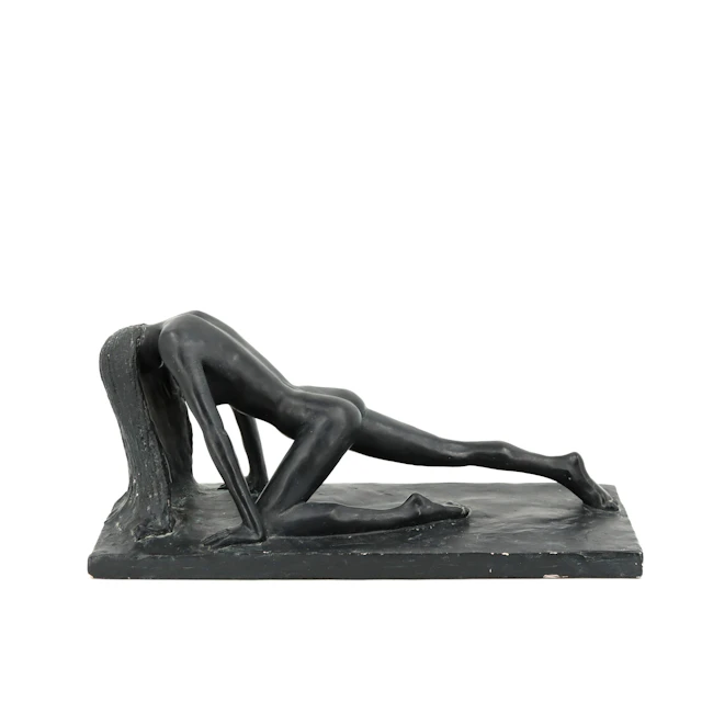 JEAN PIERRE RENARD. Skulptur, "Arising", bemålat gips, Austin Production