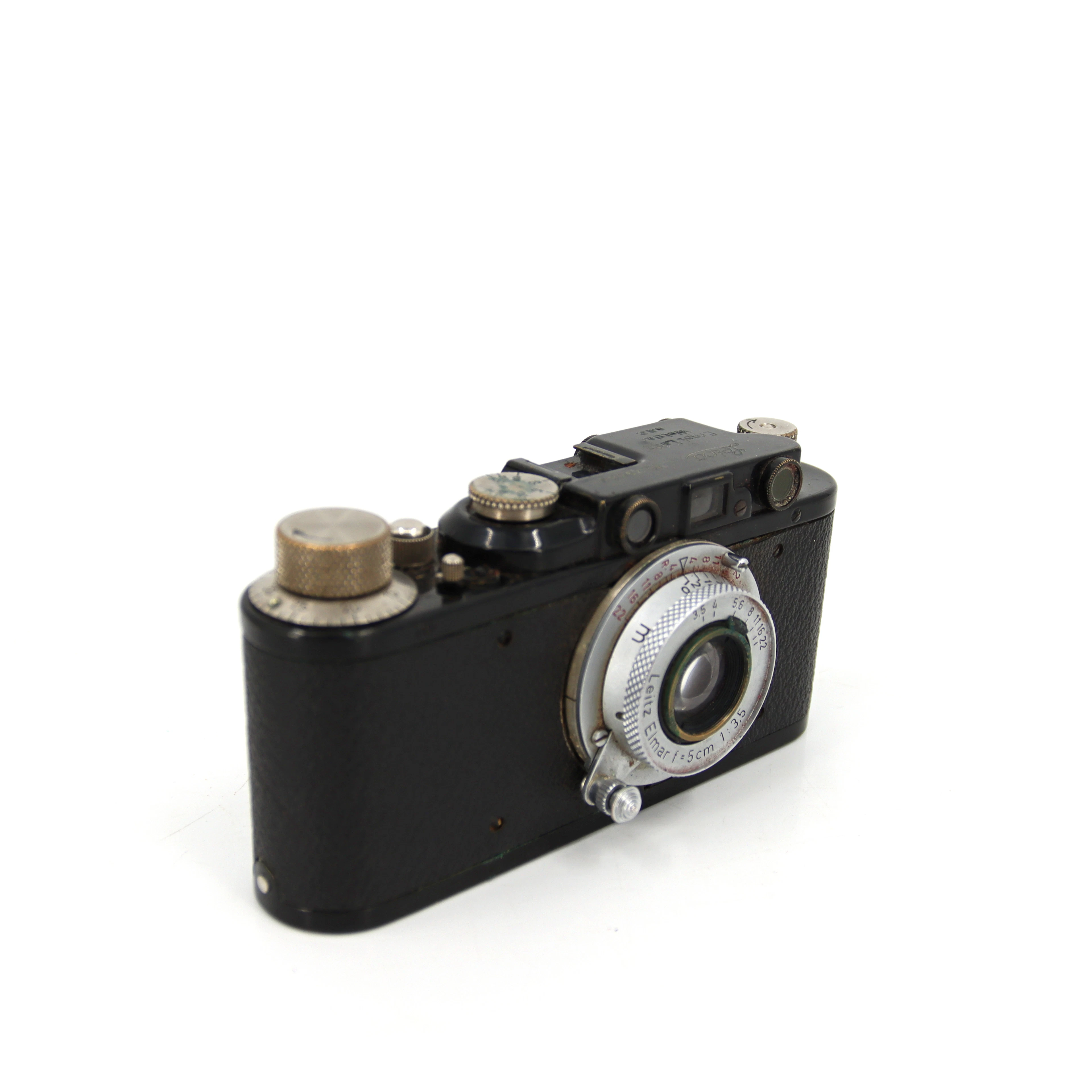 KAMERA, Leica II, Modell D, Serienummer 79866, med Leitz Elmar objektiv
