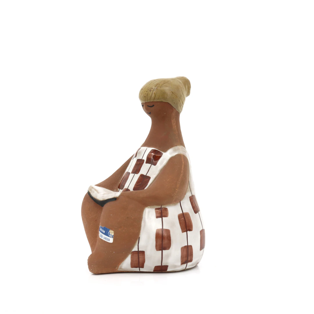 LISA LARSSON. Figurin, stengods, "Charlotte", ur serien "ABC-flickor"