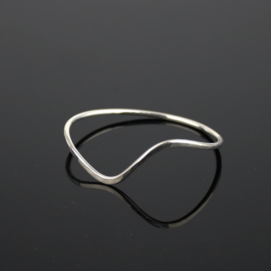 ARMBAND, stelt, sterlingsilver, signerat Annika, Annikas Silversmedja
