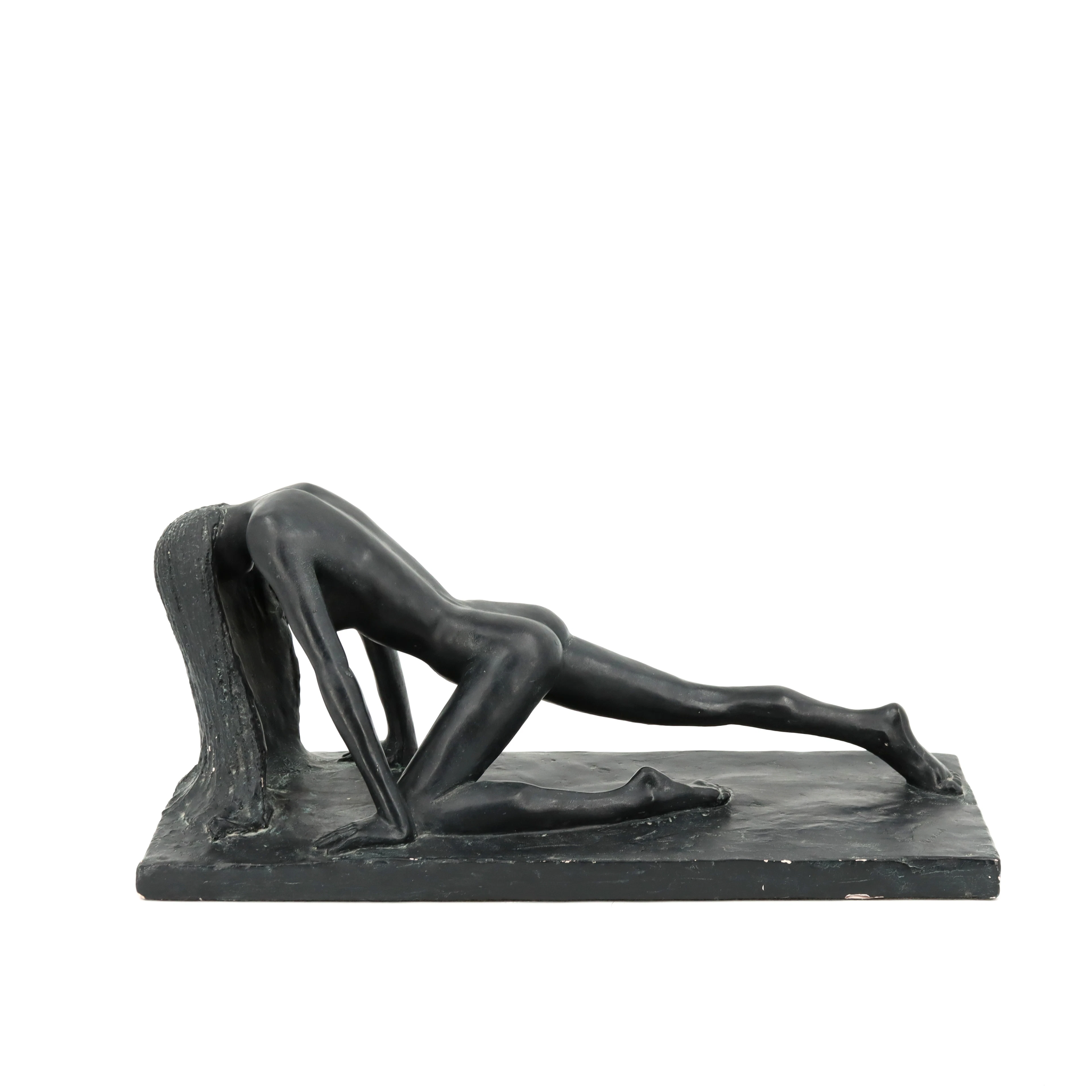JEAN PIERRE RENARD. Skulptur, "Arising", bemålat gips, Austin Production