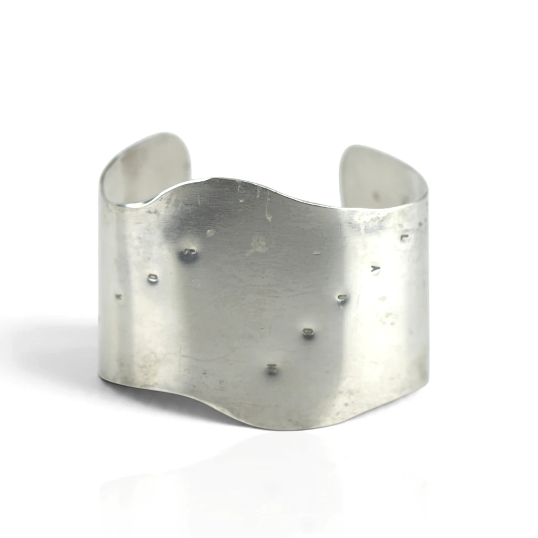 ARMBAND, stelt, sterlingsilver, märkt M.