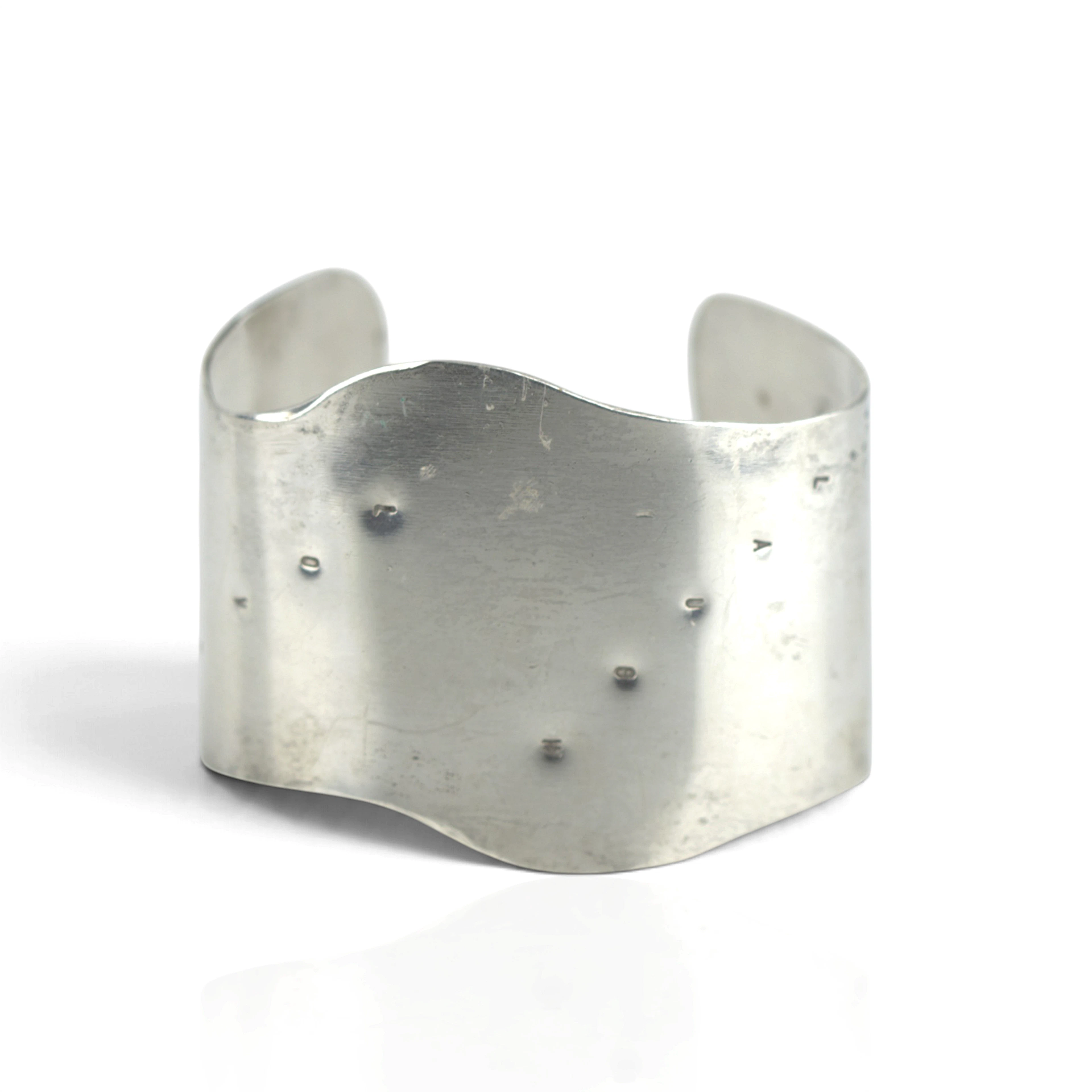 ARMBAND, stelt, sterlingsilver, märkt M.