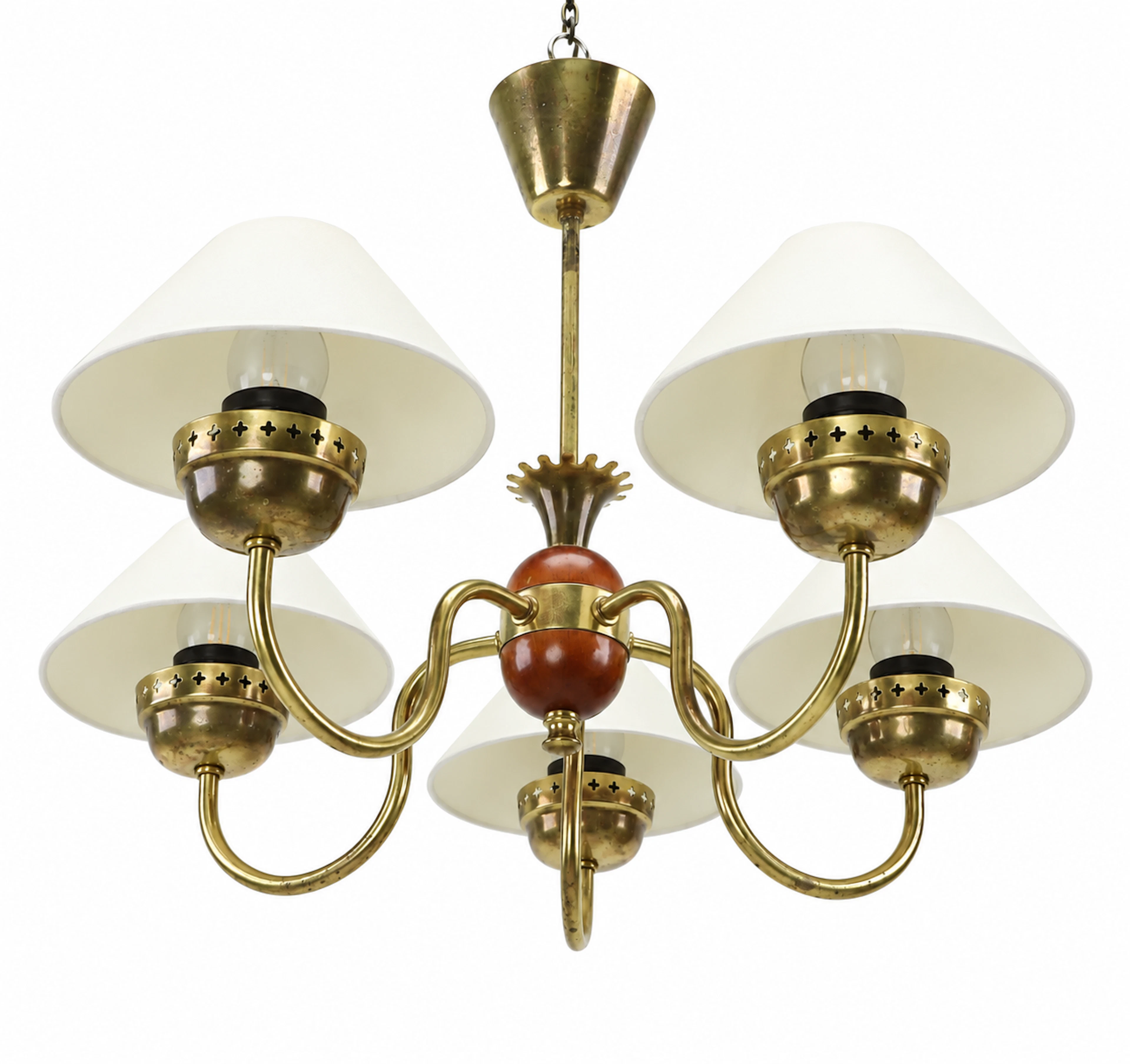 TAKLAMPA, Swedish Modern, 1940/50-tal.