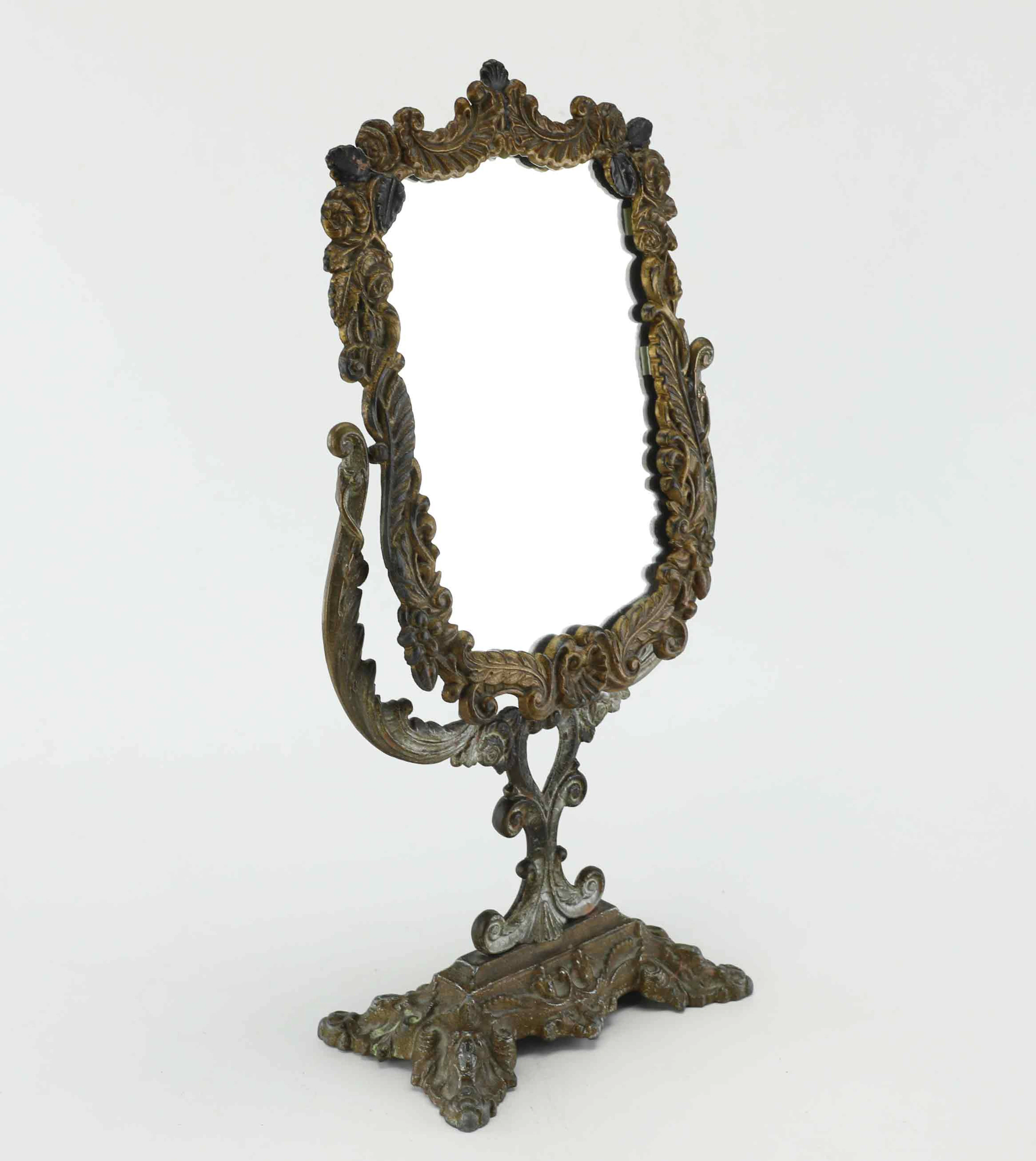 BORDSSPEGEL, gjutjärn, 1800-tal.