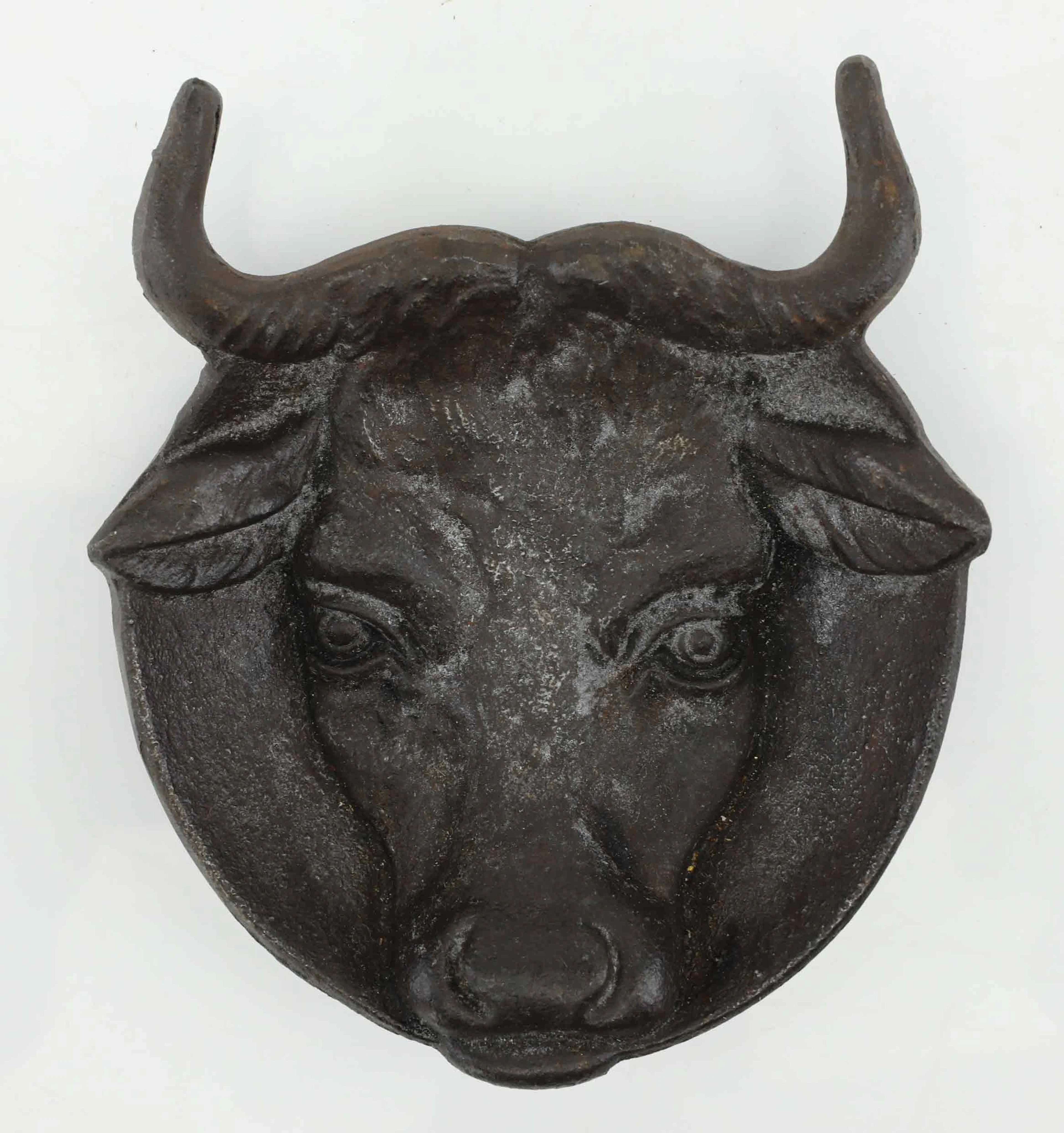 ASKKOPP, gjutjärn, oxe, 1900-tal.