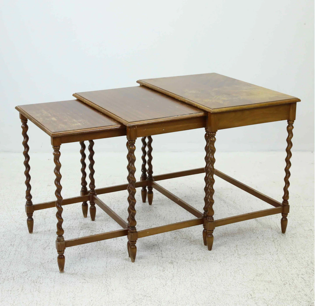 SATSBORD/BORD, 3 delar, omkring 1930-tal.