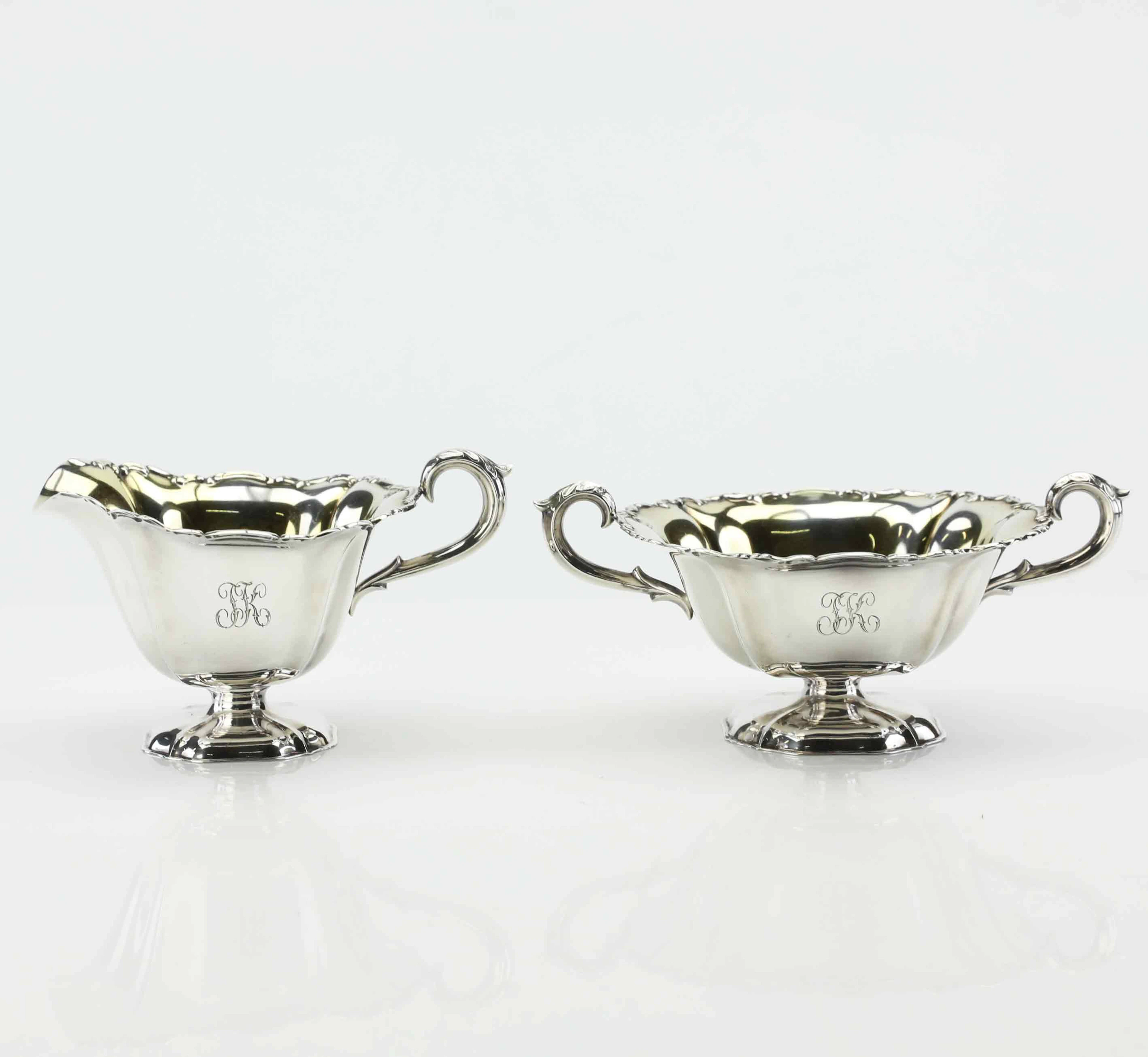 GRÄDDSNIPA och SOCKERSKÅL, silver 830, Finland, 1970.