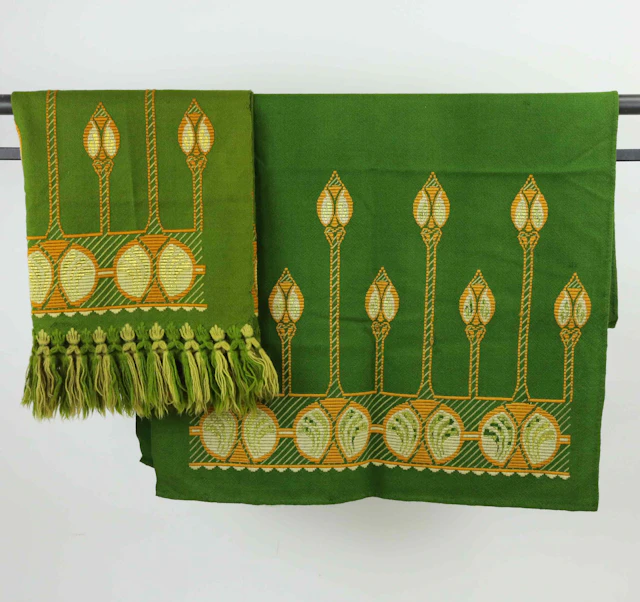 DRAPERIER/GARDINER, 4 delar, jugend, 18/1900-tal.