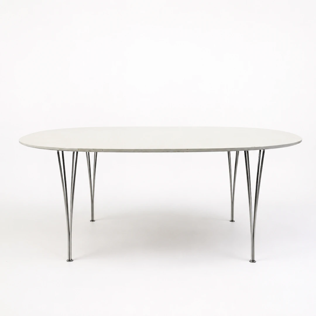 PIET HEIN & BRUNO MATHSSON. matbord, "Superellips", Fritz Hansen, Danmark 1981.