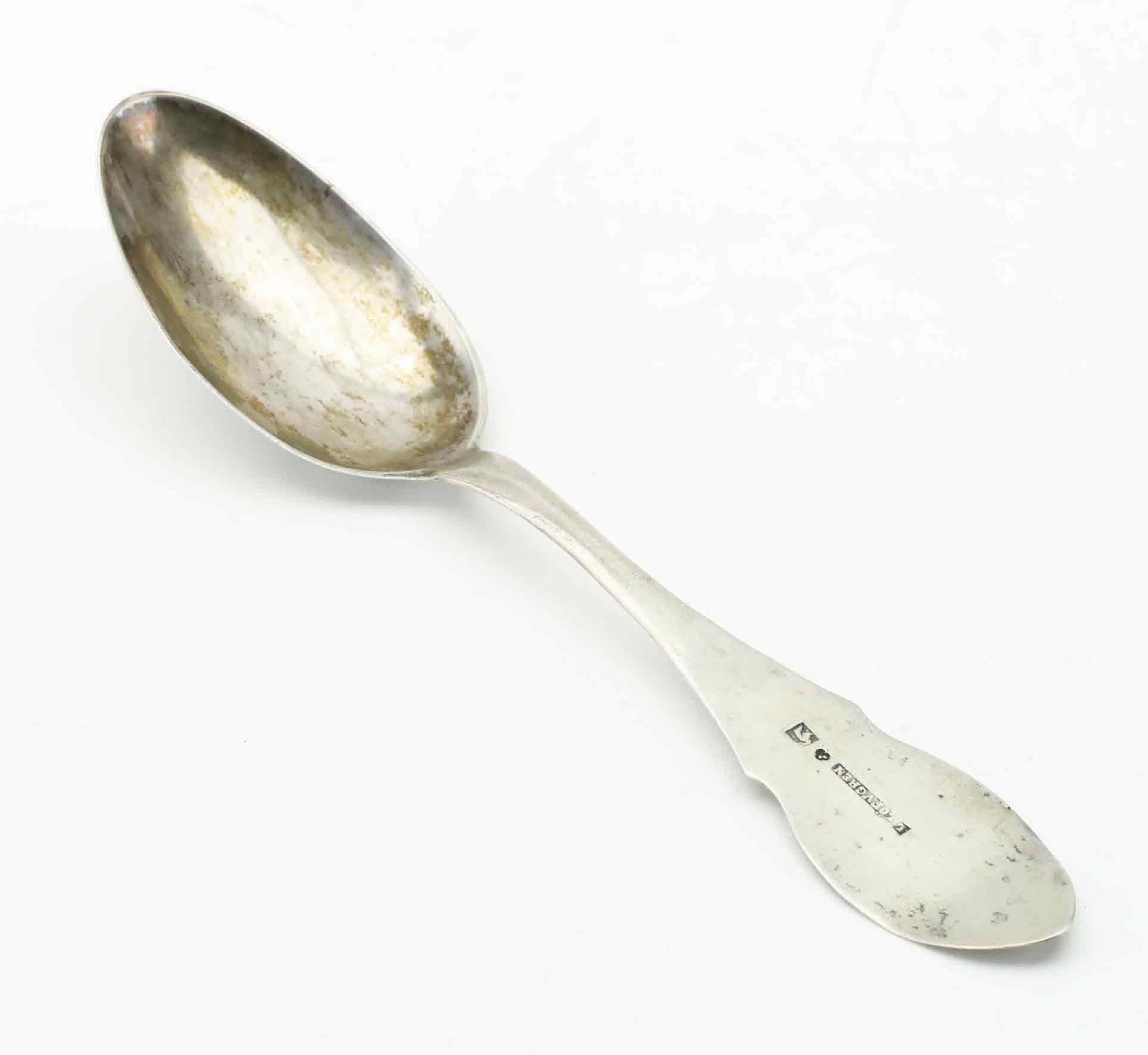 SKED MED FIOLSKAFT, silver, Lars Löfgren, Hudiksvall, (verksam 1797-1853).