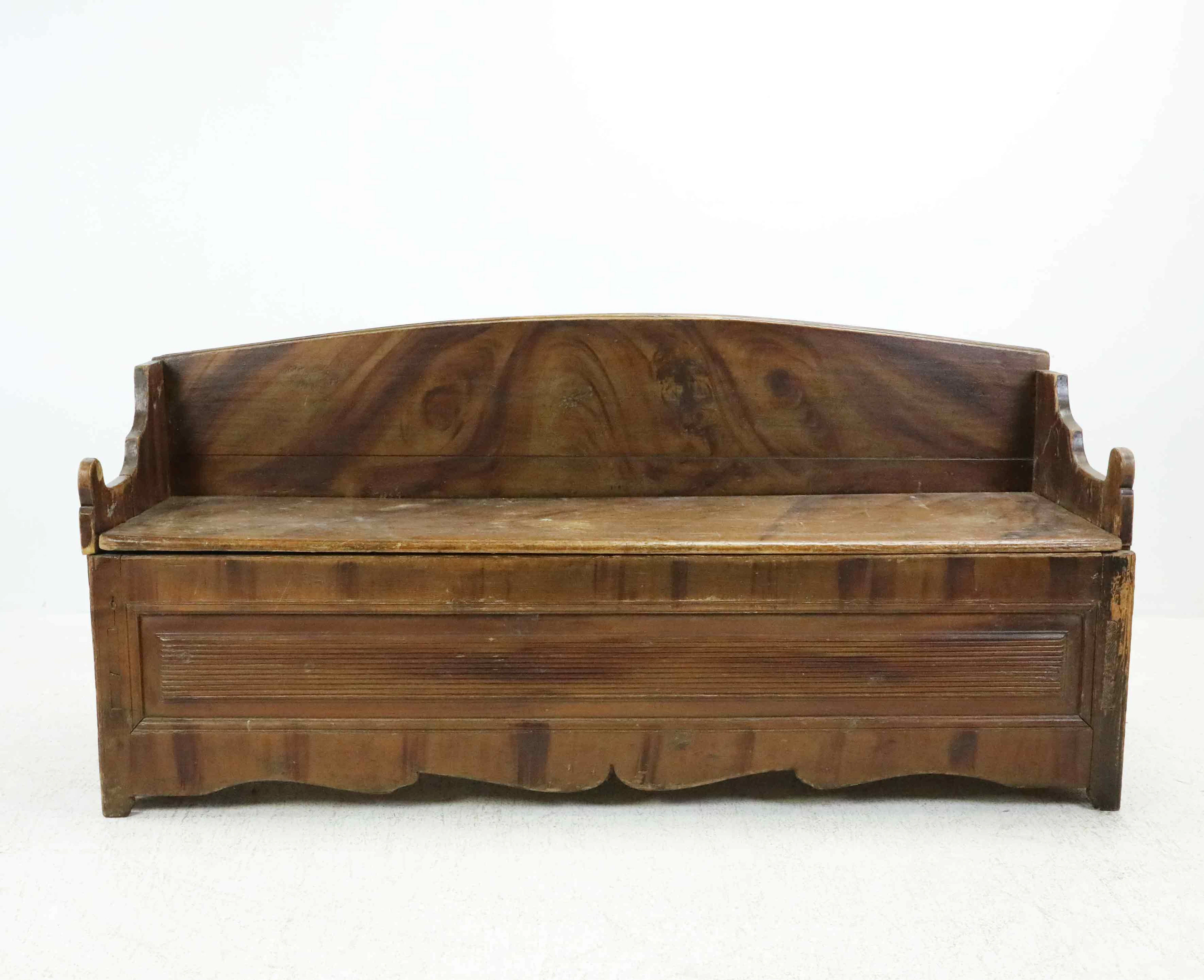 FÅLLBÄNK, allmoge, 1800-tal.