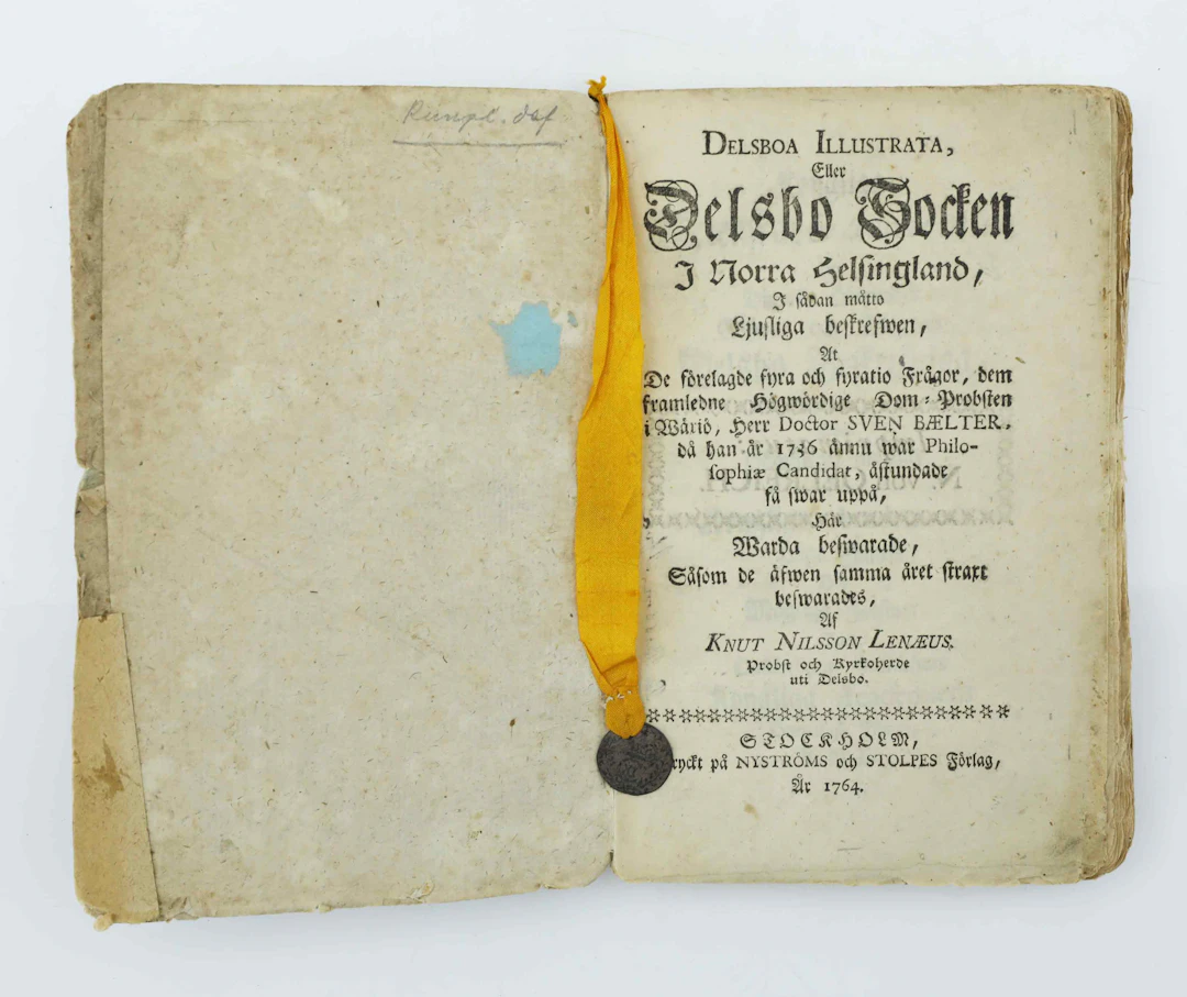 DELSBOA ILLUSTRATA, Delsbo Boden, Af Knut Nilsson Lenæus - prost och