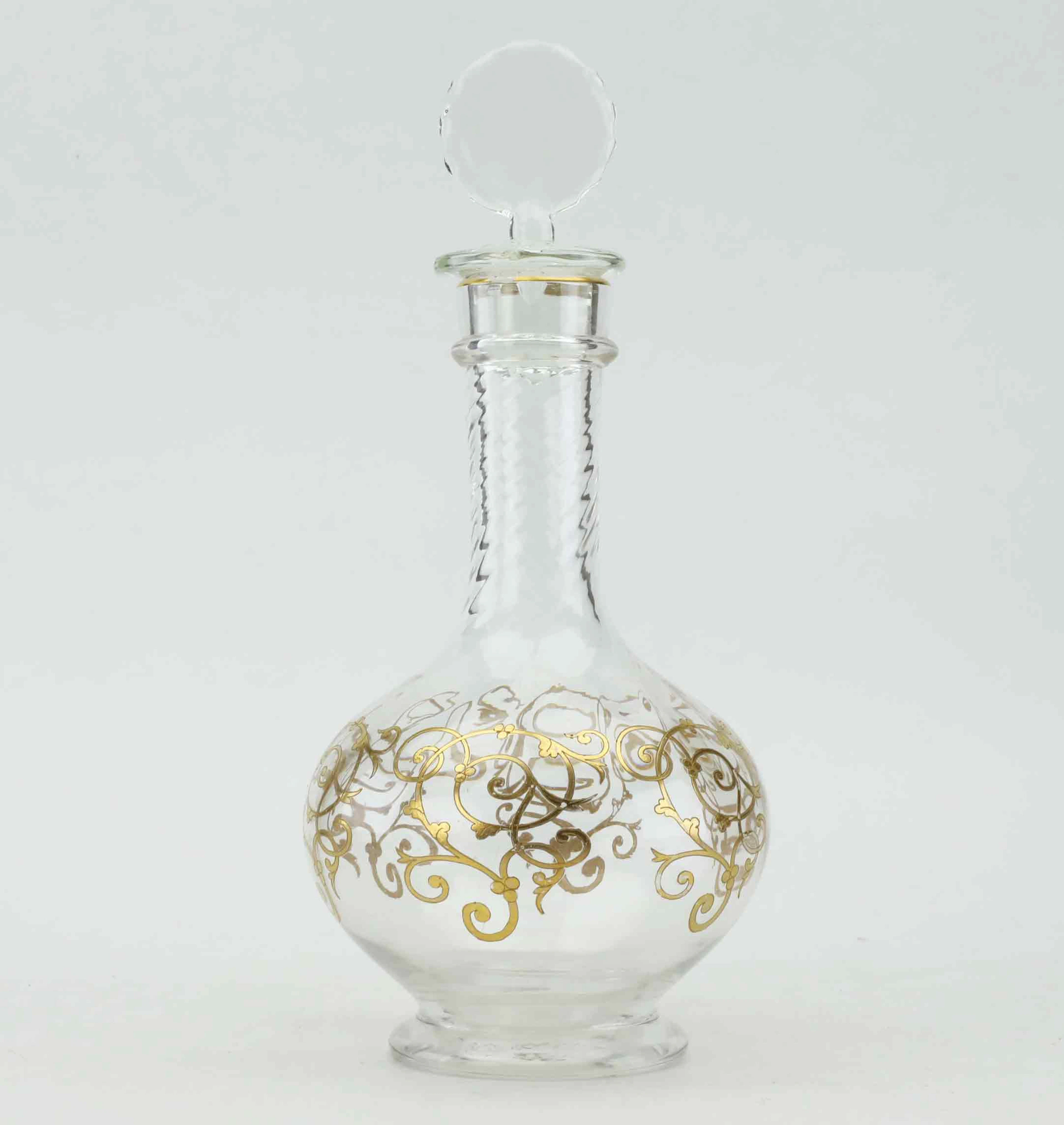 KRISTALLKARAFF, Saint-Louis, Frankrike, 1800-talets slut.