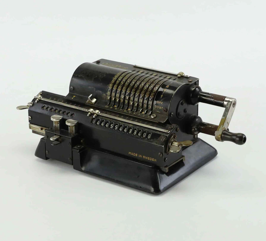 RÄKNESNURRA, Original Odhner, Göteborg, 1920/30-tal.