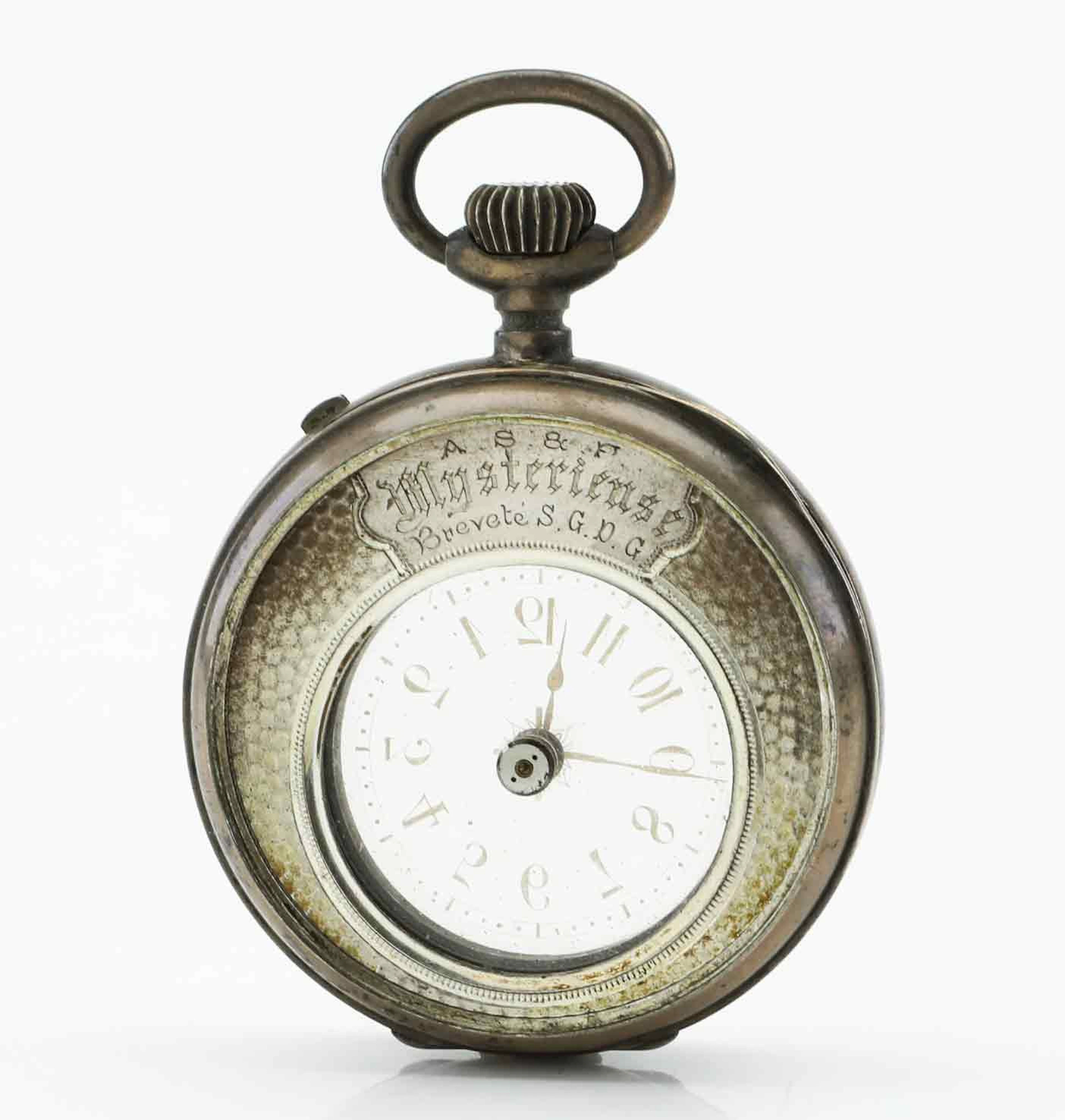 FICKUR, Mystérieuse Breveté S.G.D.G, Armand Schwob & Frère, Schweiz, ca 1890.