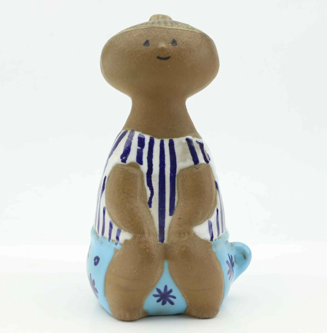LISA LARSON. Figurin, "Lotta", ur serien Larssons ungar, Gustavsberg