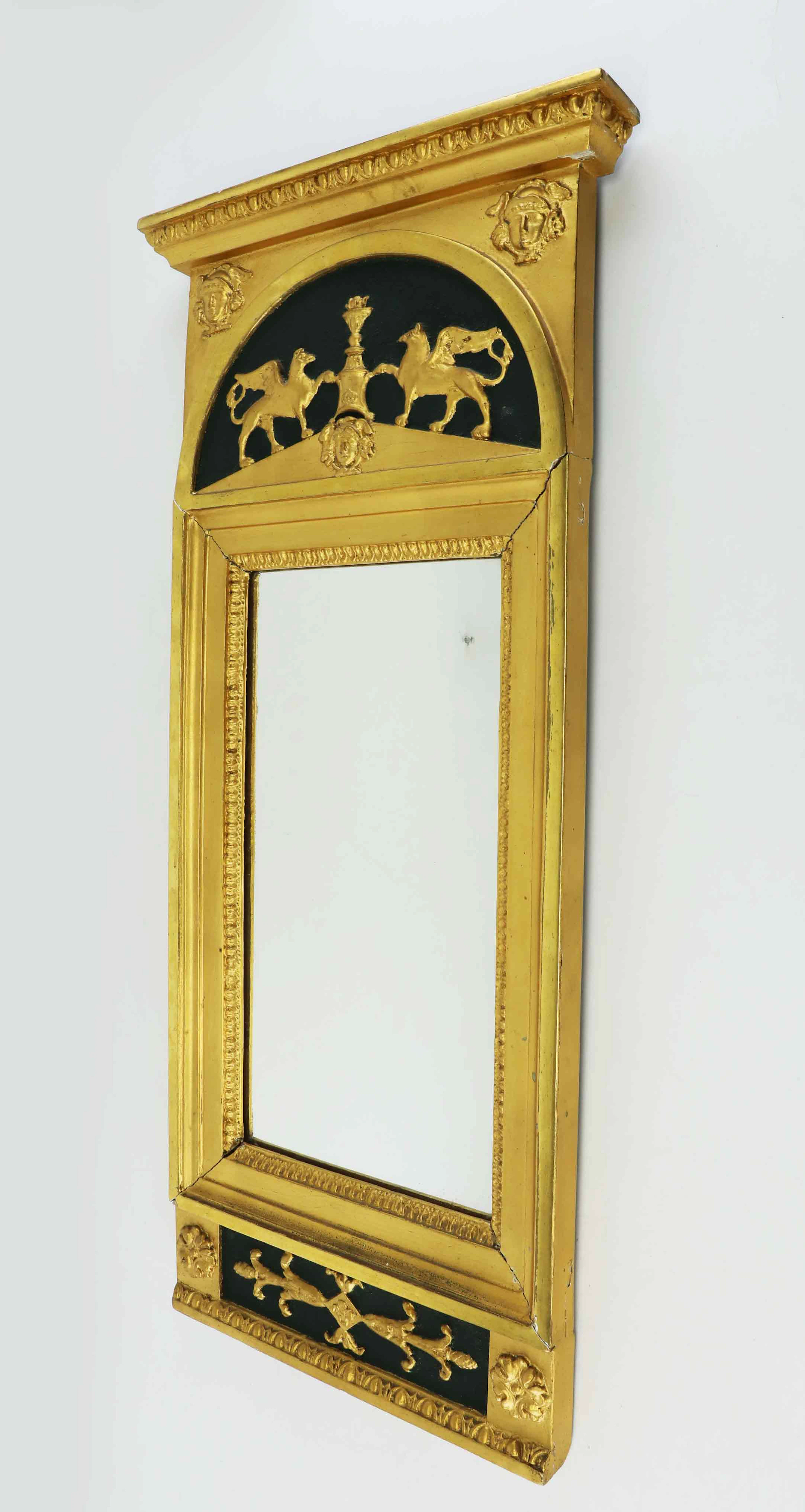 SPEGEL, spegelmakare Johan Petter Holmberg, Stockholm (1780-1831)