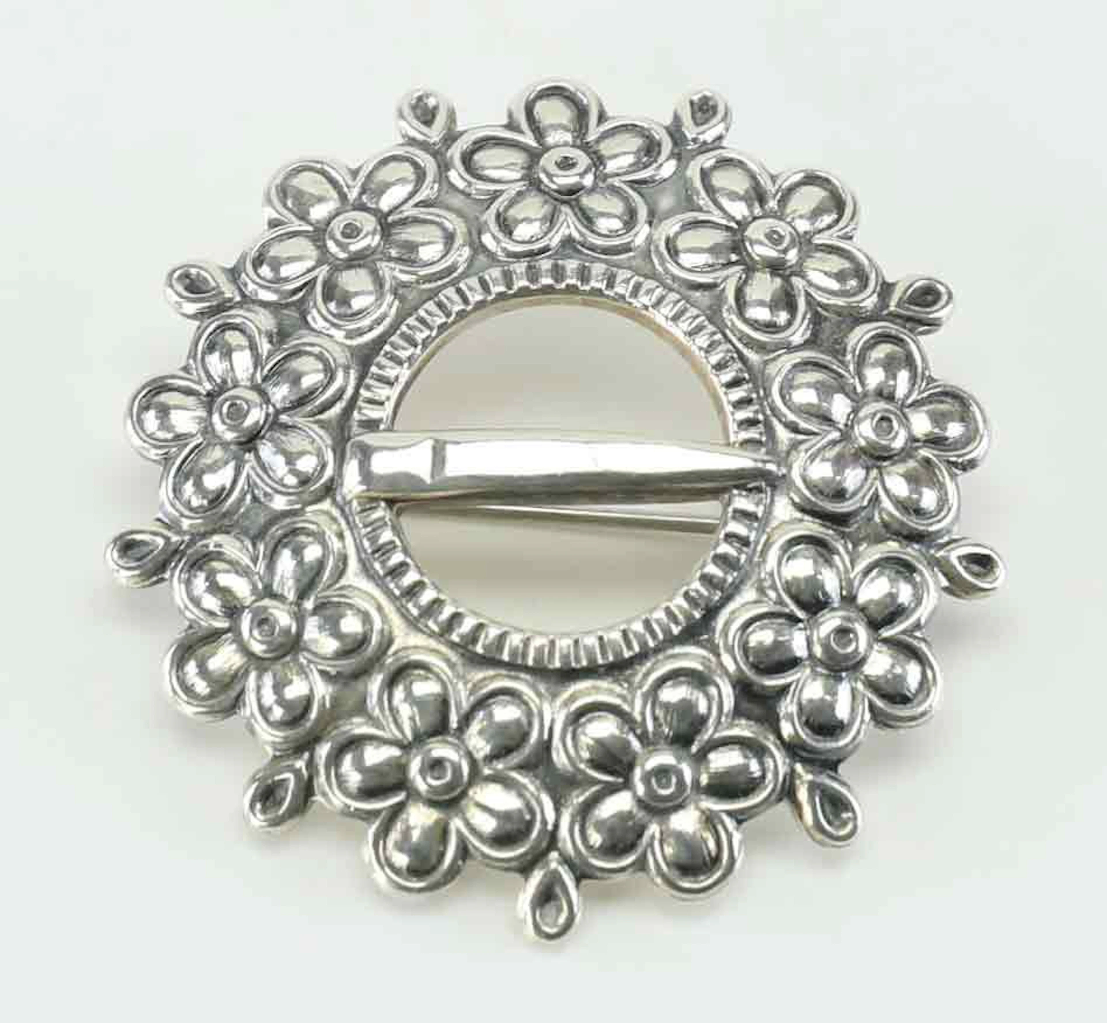 BROSCH, silver 925, "Loviisan solki", Kalevala.