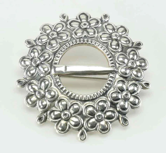 BROSCH, silver 925, "Loviisan solki", Kalevala.