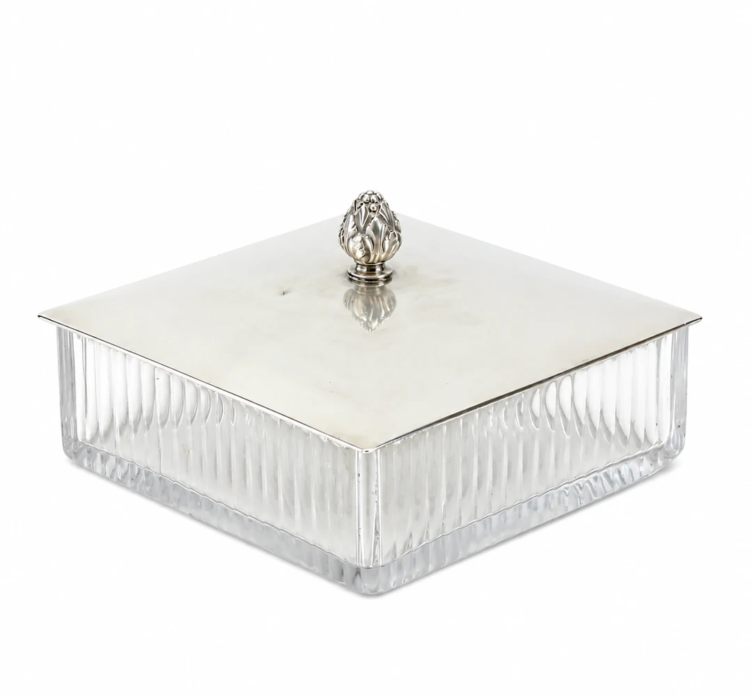 SKRIN, silver, kristall, Robert Linzeler, Paris, Frankrike, tidigt 1900.