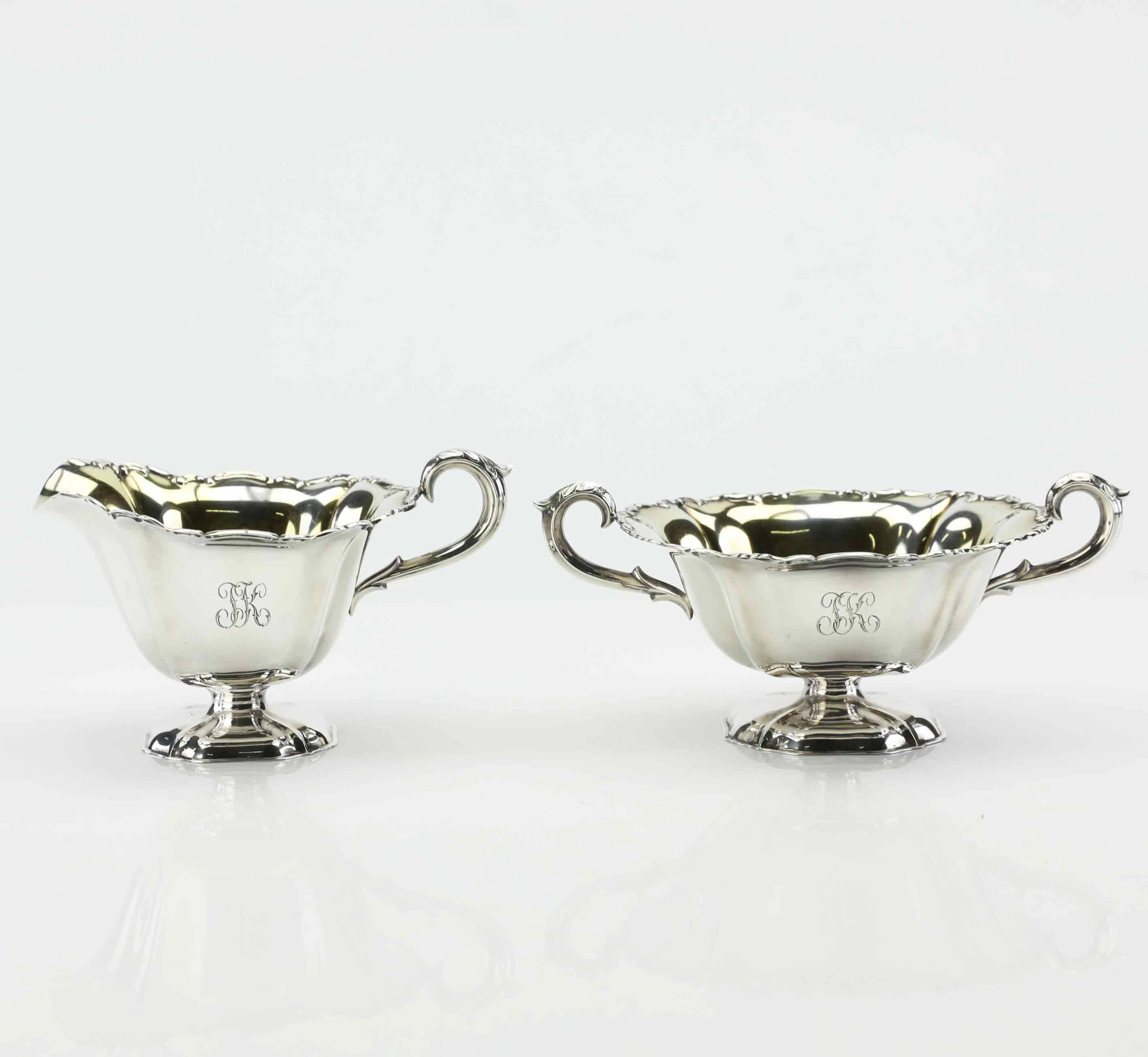 GRÄDDSNIPA och SOCKERSKÅL, silver 830, Finland, 1970.
