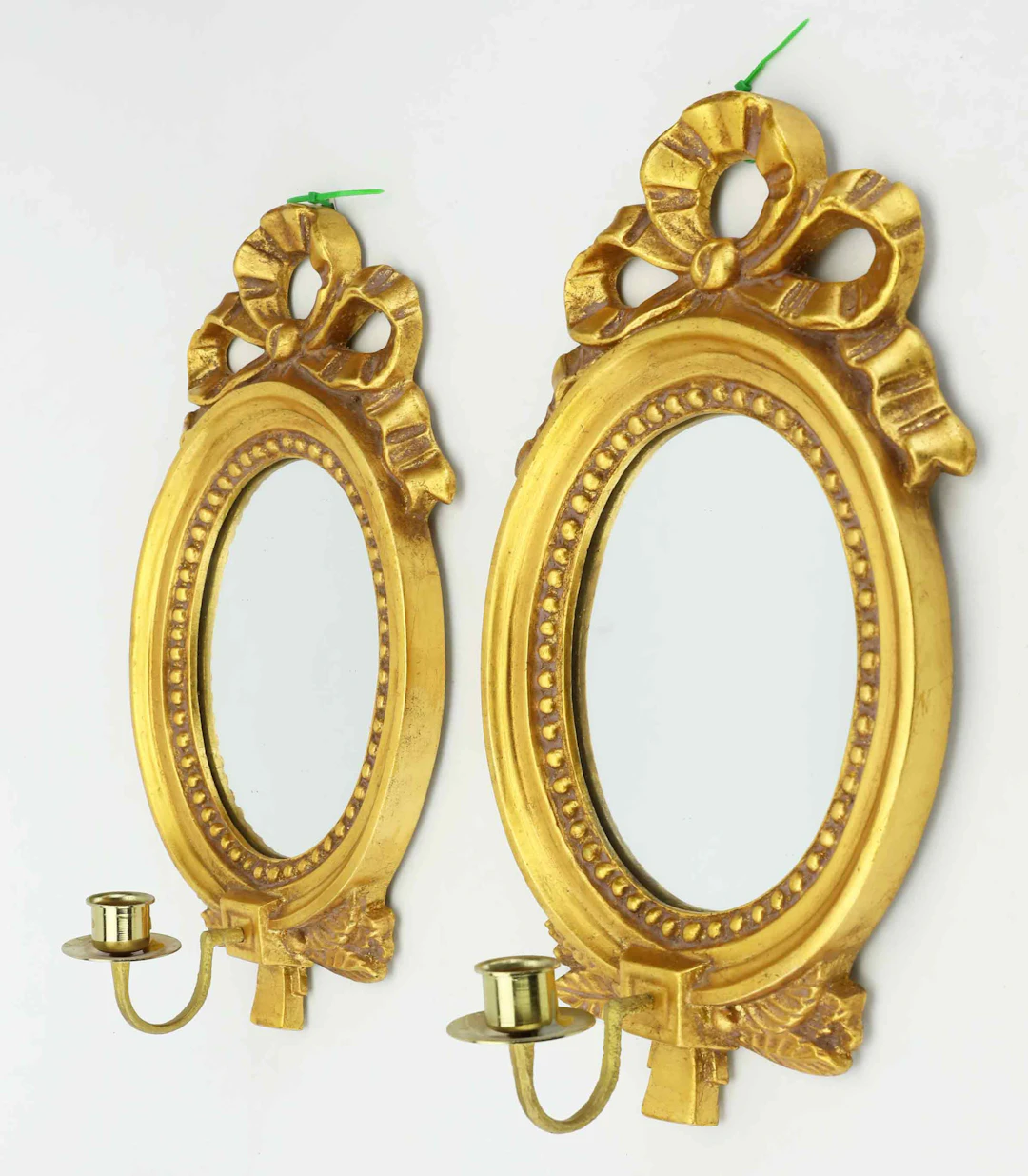 SPEGELLAMPETTER, ett par, gustaviansk stil, 1900-tal.