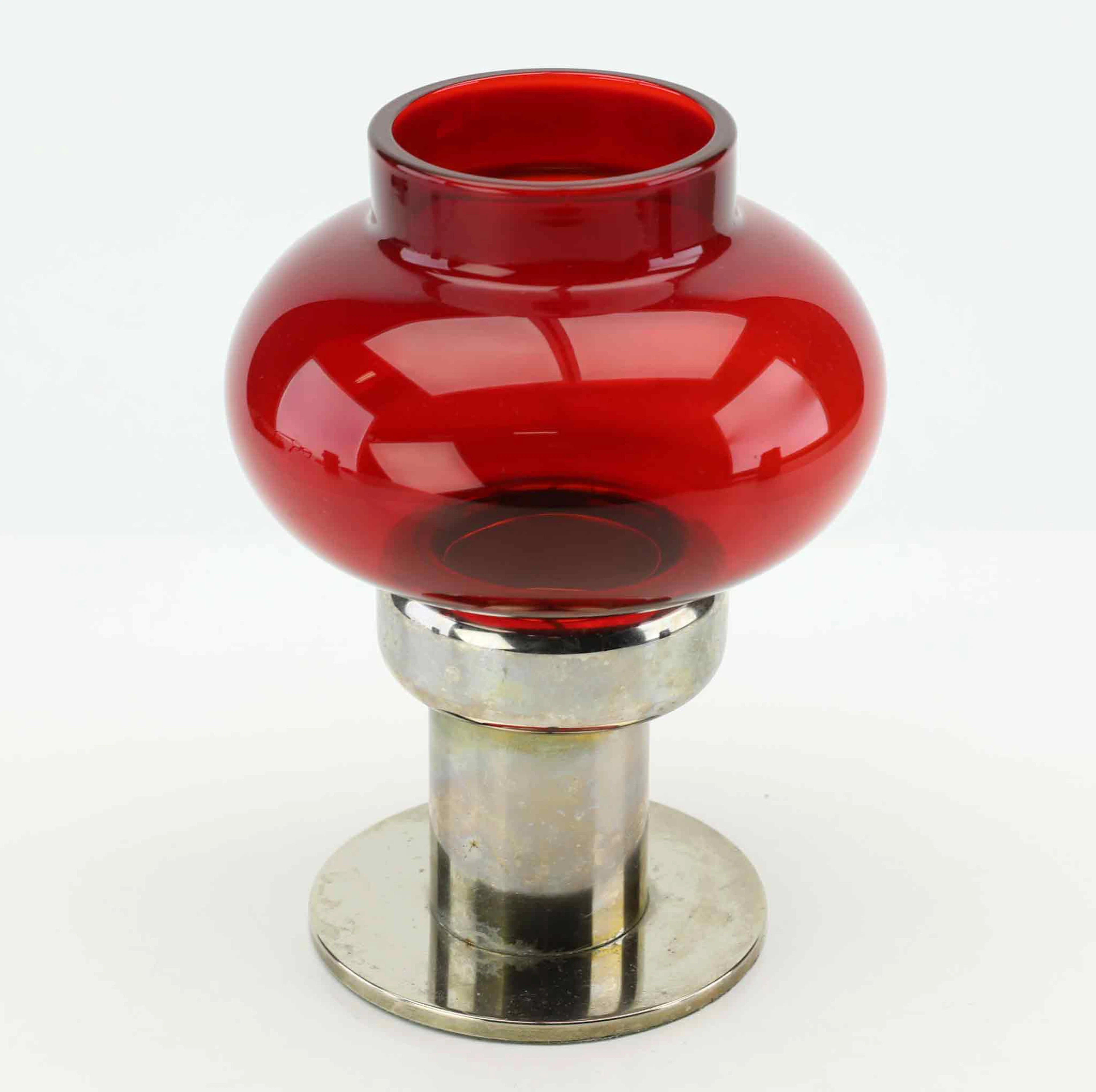 LJUSLYKTA, glas, metall, 1900-talets andra hälft.