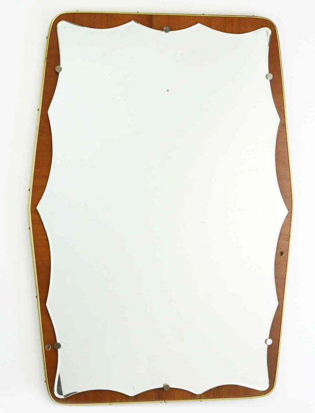SPEGEL, teak, Swedish Modern, 1940/50-tal.