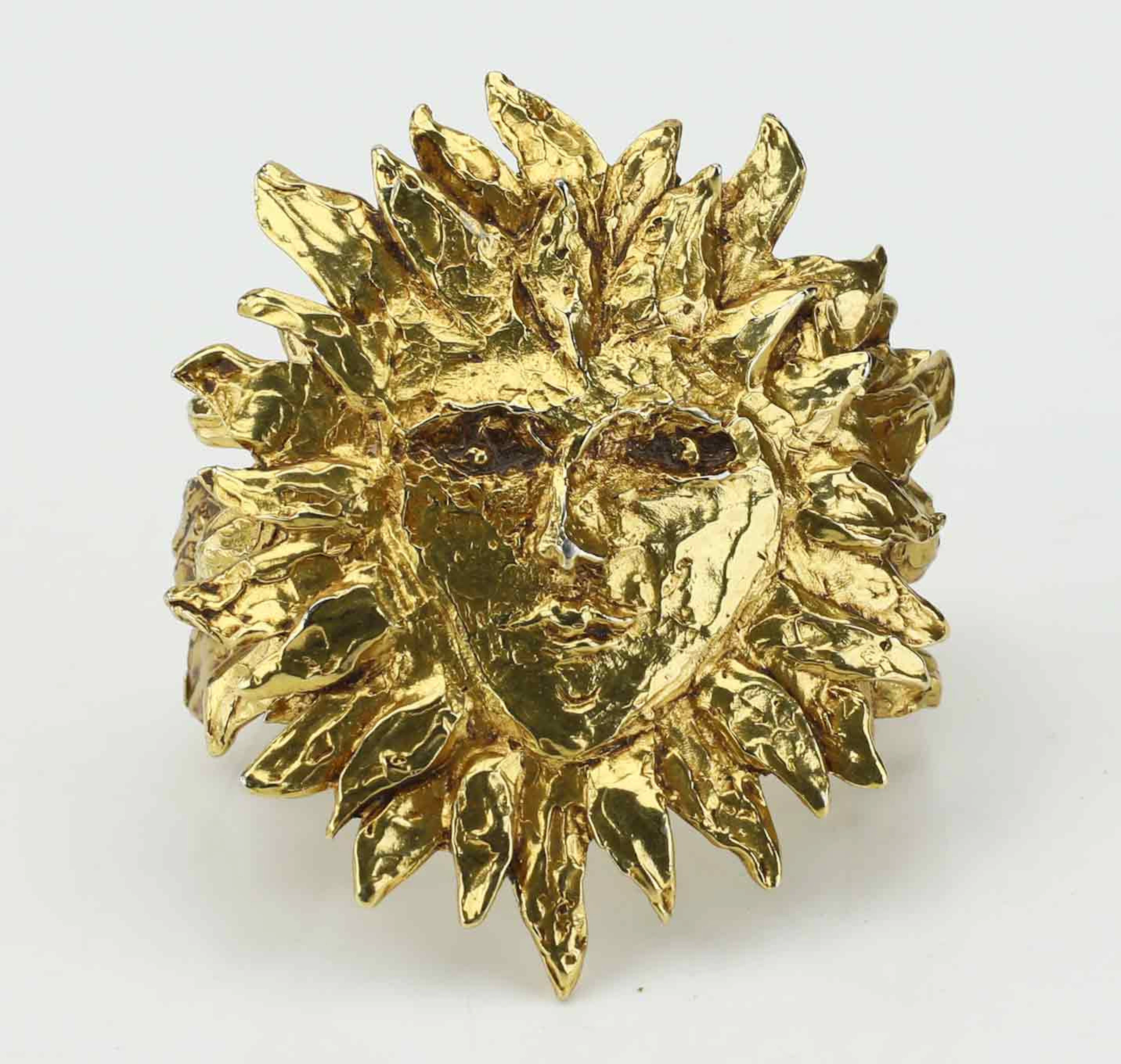 YVES SAINT LAURENT. Armband, Robert Goossens, Sunface, Made In France